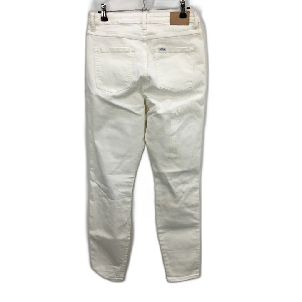 Riders by Lee White Ripped Hi-Rider High Rise Denim Jeans Ladies Size 11 - Image 2