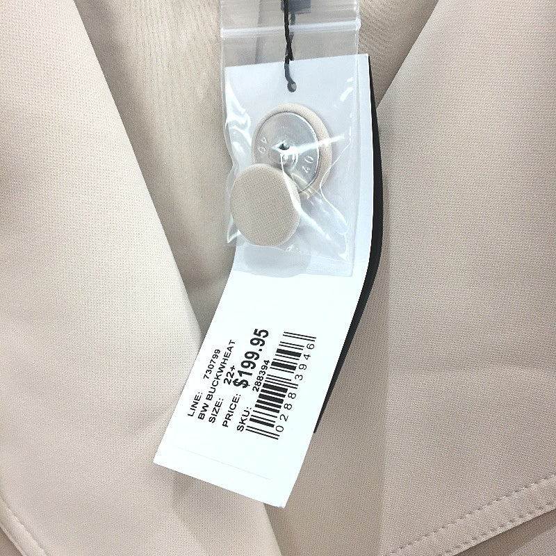 Portmans Curve Buckwheat Double Breasted Belted Trench Coat Ladies Size 22 NEW - Image 5