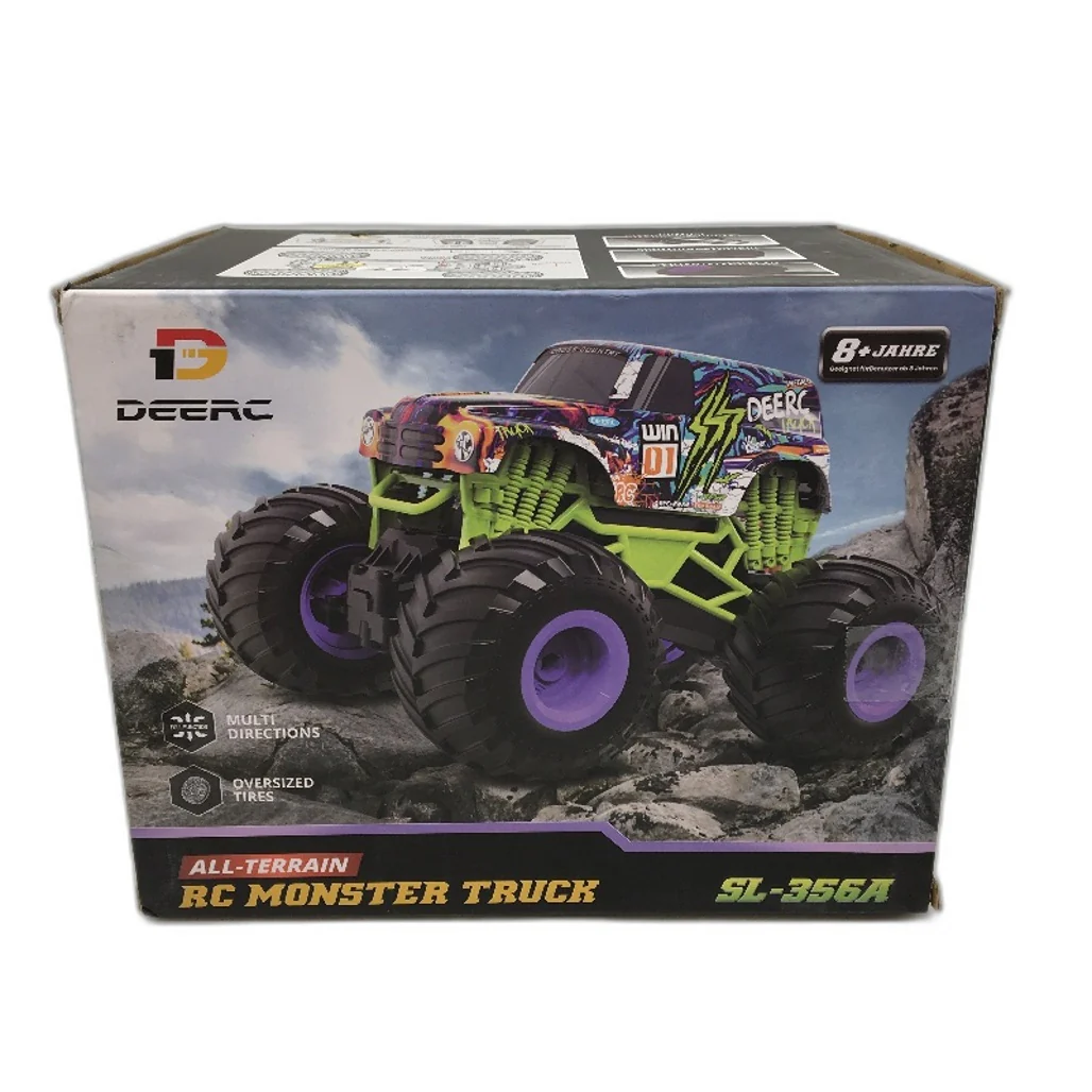DEERC All-Terrain RC Monster Truck Off-Road Remote Control Car SL-356A Age 8 - Image 6