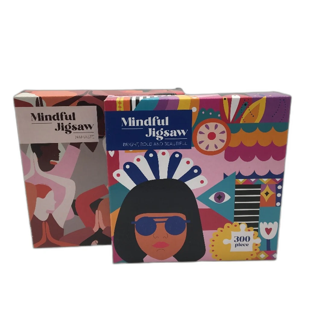 Elevate Mindful Jigsaw Puzzles 300Pcs 4 Pack Adult Calming Peaceful Meditation - Image 4