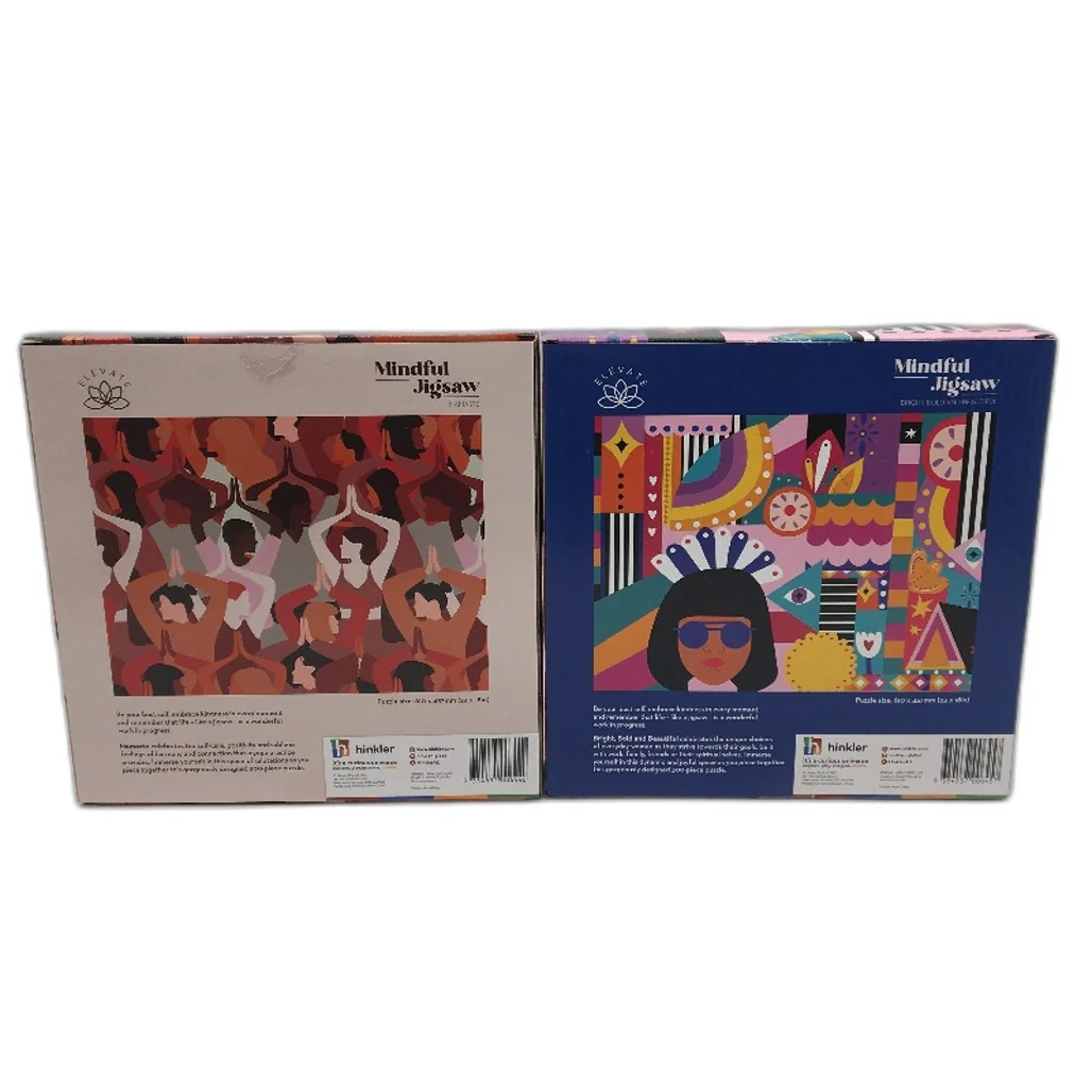 Elevate Mindful Jigsaw Puzzles 300Pcs 4 Pack Adult Calming Peaceful Meditation - Image 5