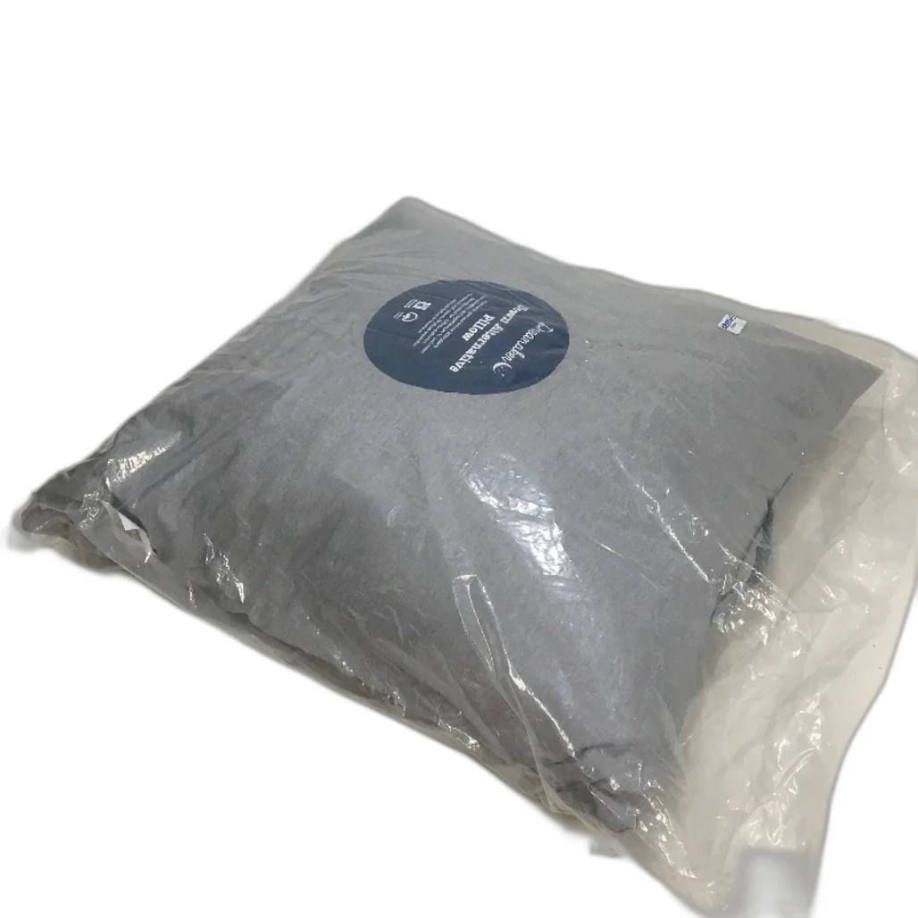Dreamaker Euro 65cm Hypoallergenic Microfibre Grey Down Alternative Pillow NEW - Image 2