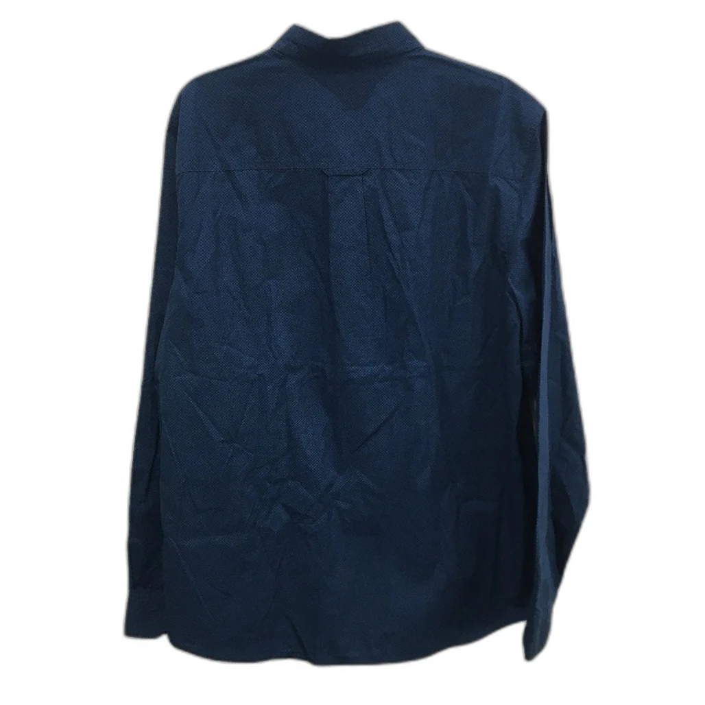 Jeanswest Buster Blue Diamond Patterned Long Sleeve Shirt Mens Size Large - Image 2