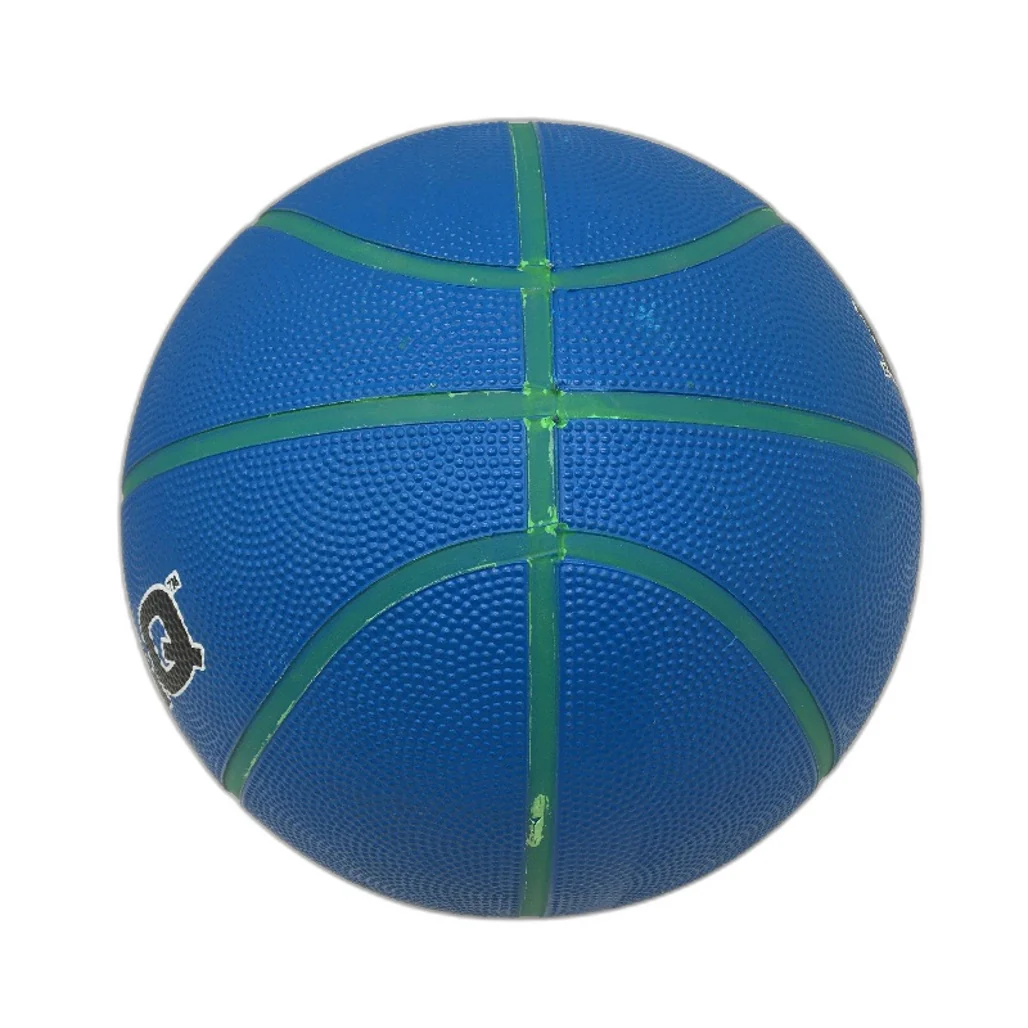 Shaq Official Size 7 Indoor & Outdoor Basketball Blue & Green 29.5" Grippy Ball - Image 2