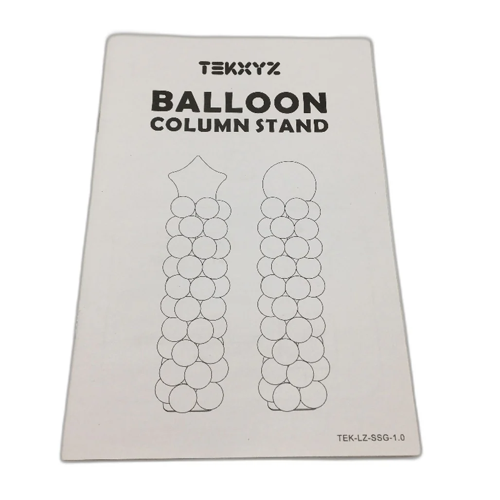 Tekxyz Telescopic Balloon Column Stand 2 Pack Adjustable Party Decor NEW - Image 2