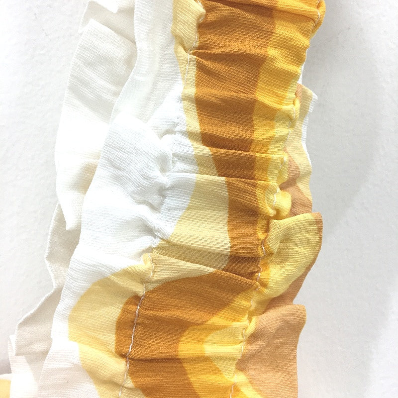 Jeanswest Autumn Tone Butterscotch Swirl Cotton Summer Dress Ladies Size 10 NEW - Image 4