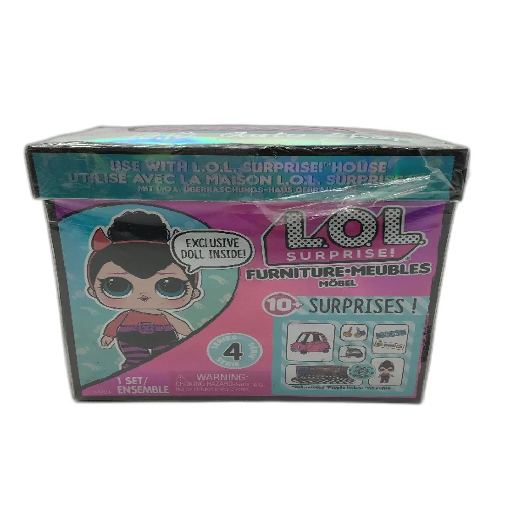 L.O.L. Surprise B.B. Auto Shop Furniture Unbox 10+ Surprises Series 4 SEALED NEW - Image 2
