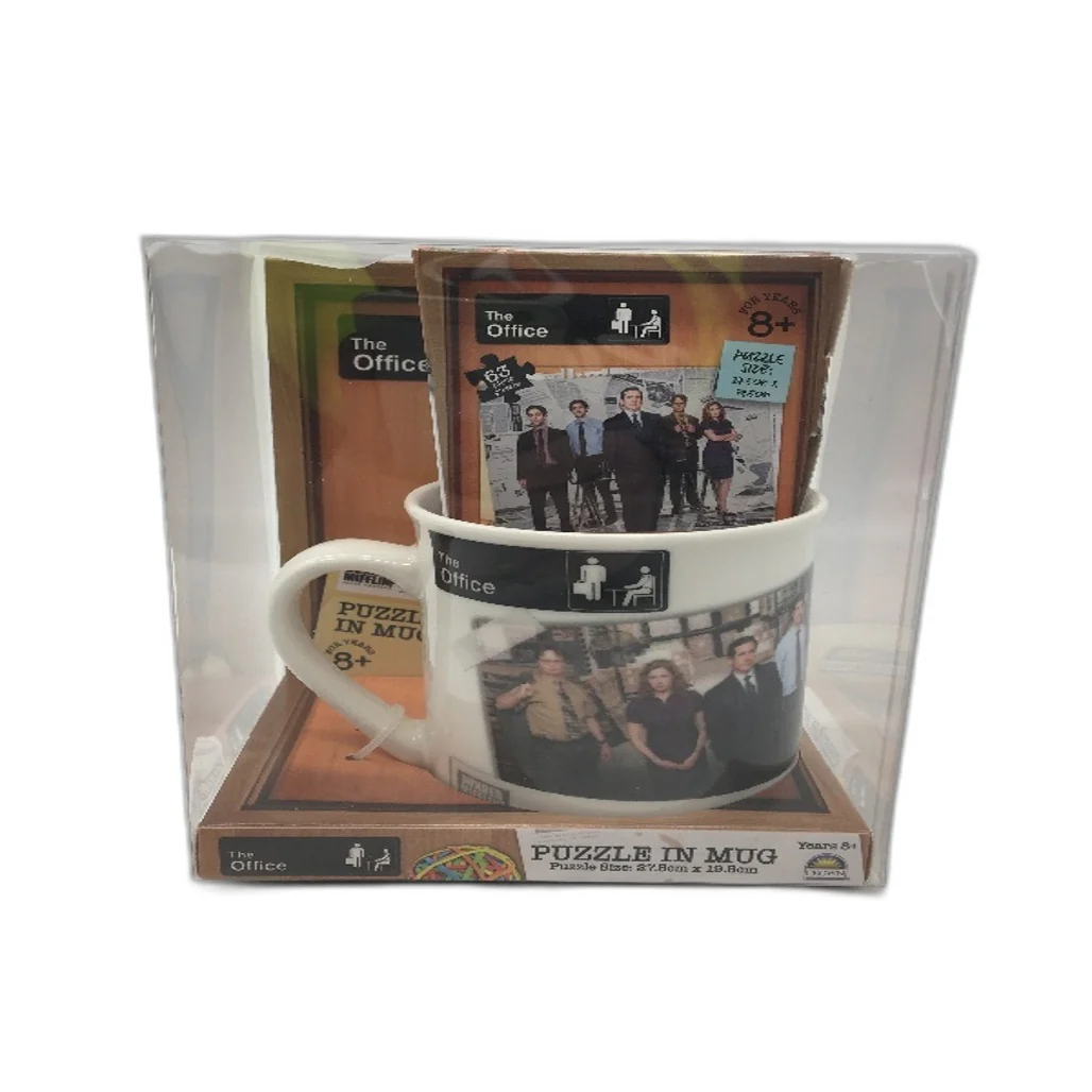 COLLECTABLE The Office 63 Piece Jigsaw Puzzle In Mug Gift Set Ages 8+ NEW - Image 2