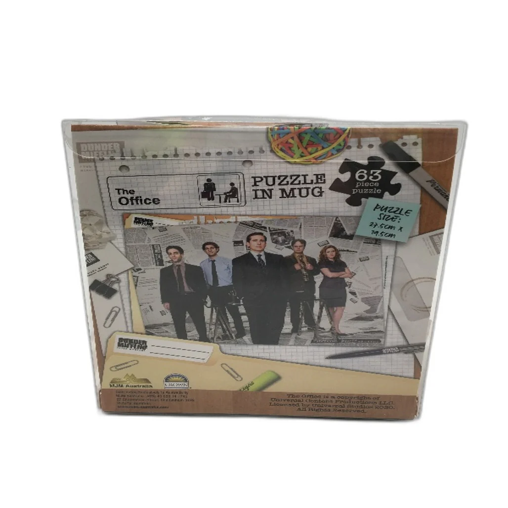 COLLECTABLE The Office 63 Piece Jigsaw Puzzle In Mug Gift Set Ages 8+ NEW - Image 3
