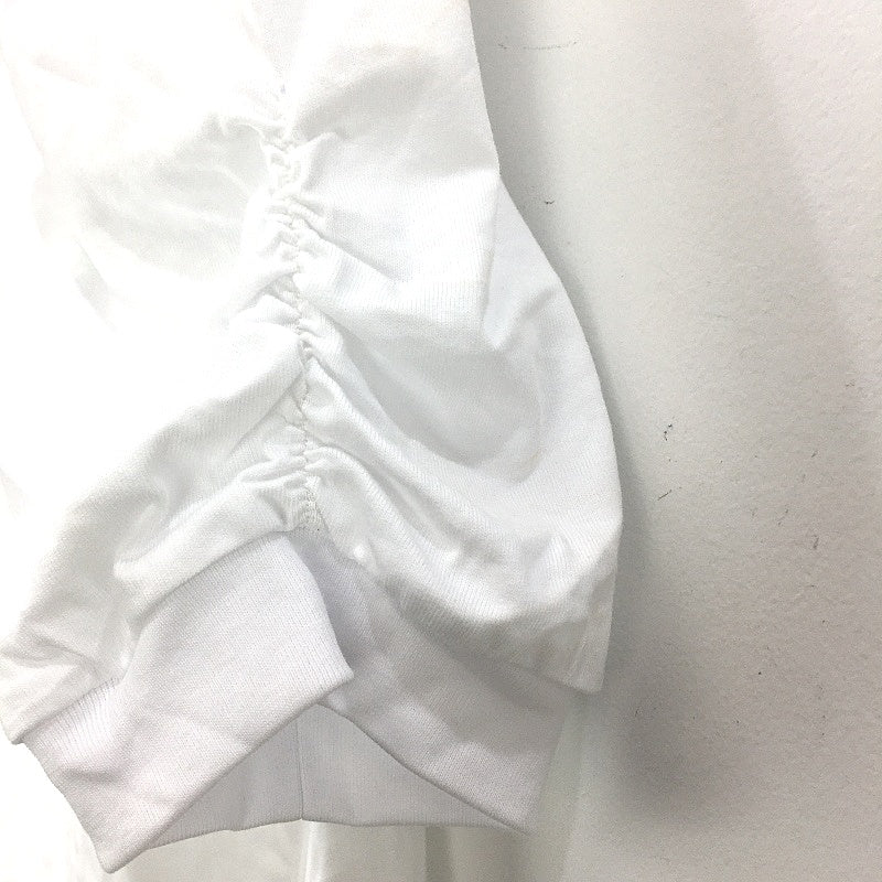 Portmans Renee Puff Short Sleeve Cotton Tee for Women - White, Size Large, NEW - Image 3