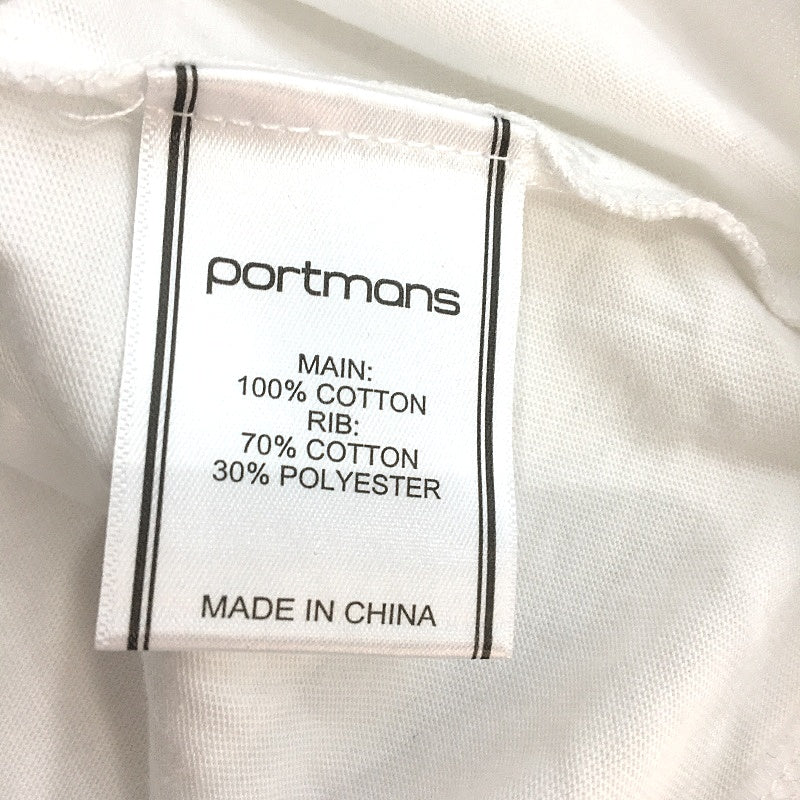 Portmans Renee Puff Short Sleeve Cotton Tee for Women - White, Size Large, NEW - Image 6