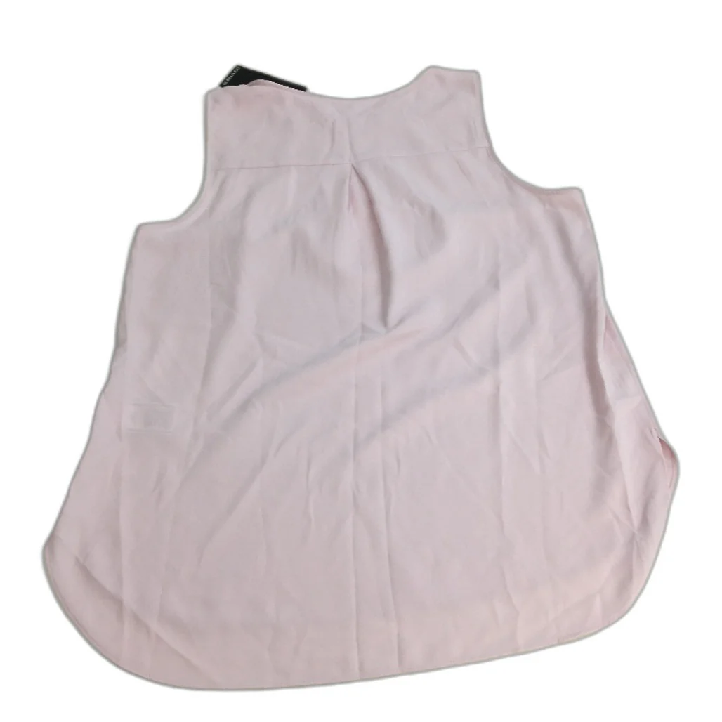 Portmans Dakota Sleeveless Carnation Pink Shell Top for Women - Size AU 12 NEW - Image 2