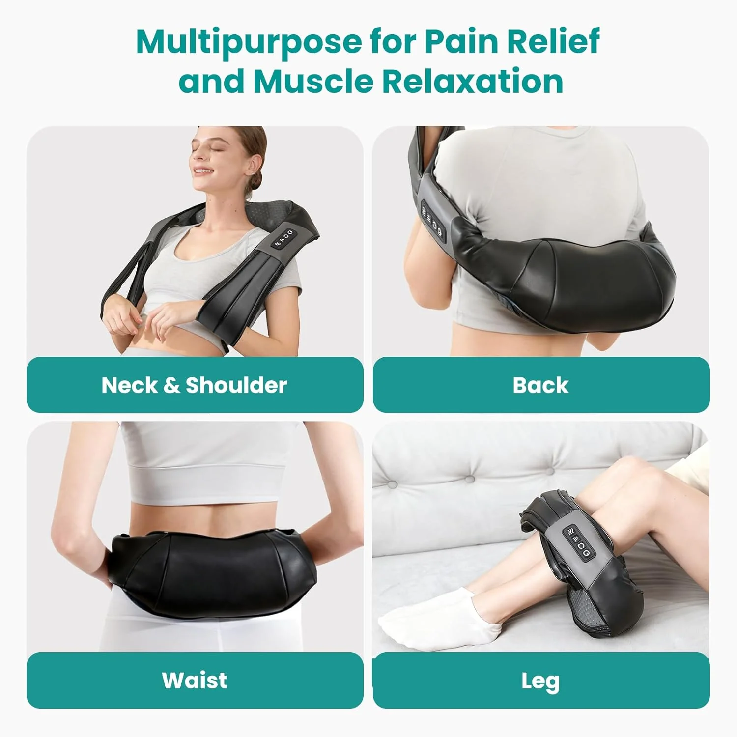 Nekteck Electric Electric Massagers & Accessories Deep Tissue Shiatsu Neck NEW - Image 5