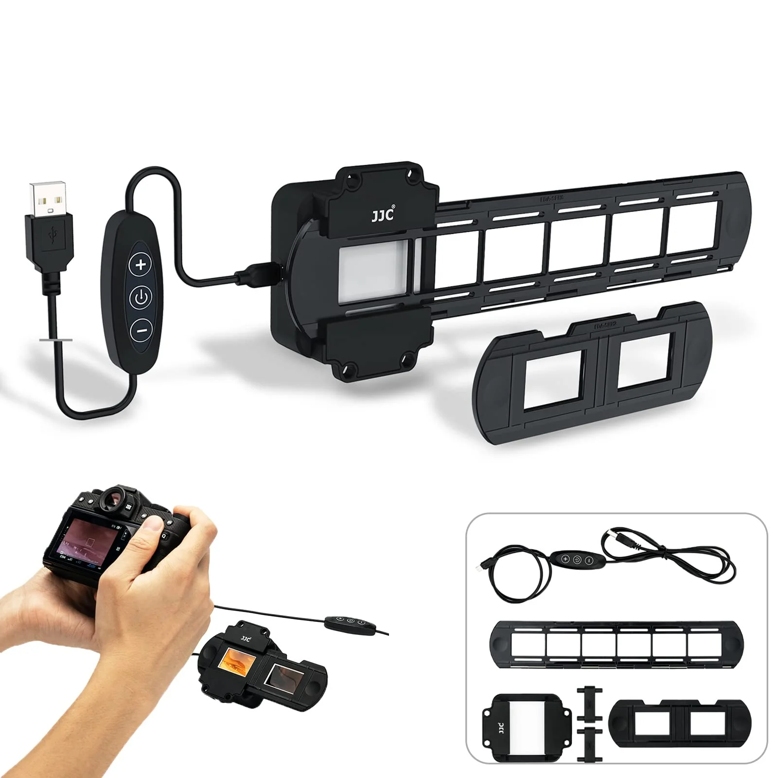 JJC LED Scanners Light Set Kit for Digitizing, Copying, and Remaking NEW