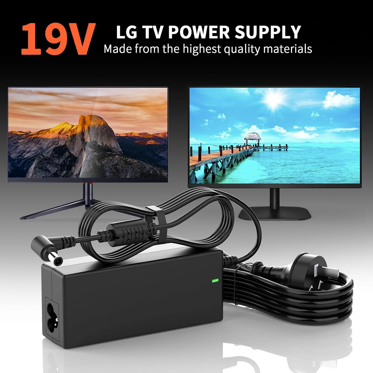 shefor Power Power Supplies Supply Adapter Compatible with LG Electronics NEW - Image 7