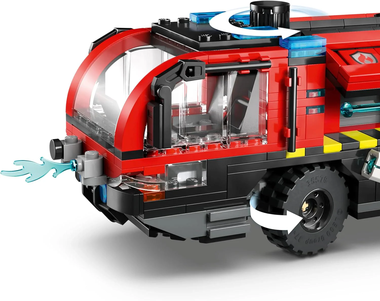 LEGO City Building Sets Airport Fire Engine 60499 Emergency Vehicle Toy NEW - Image 5