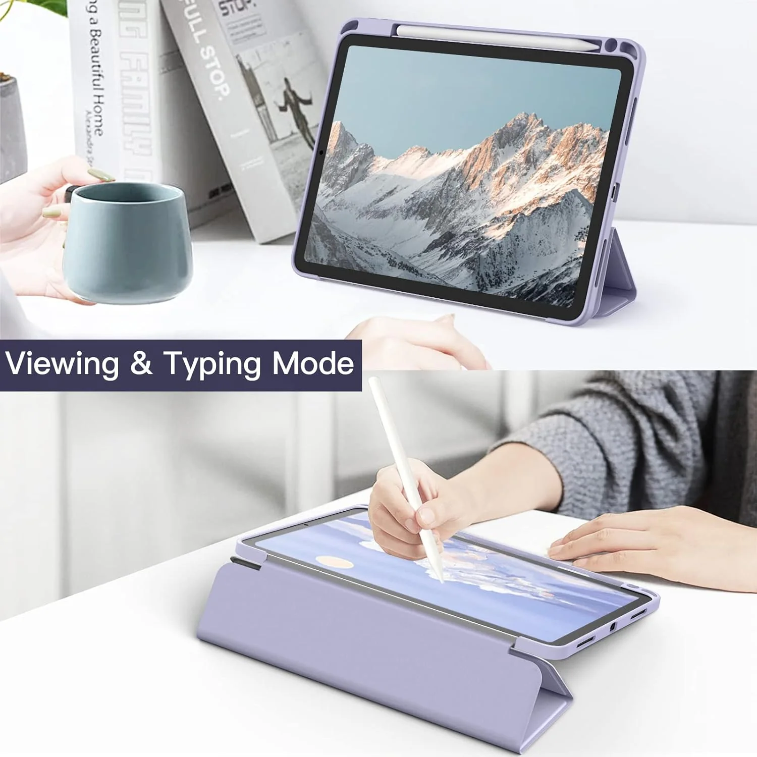 JETech Purple Cases iPad Air 11-Inch Protective Case for Tablet NEW - Image 7