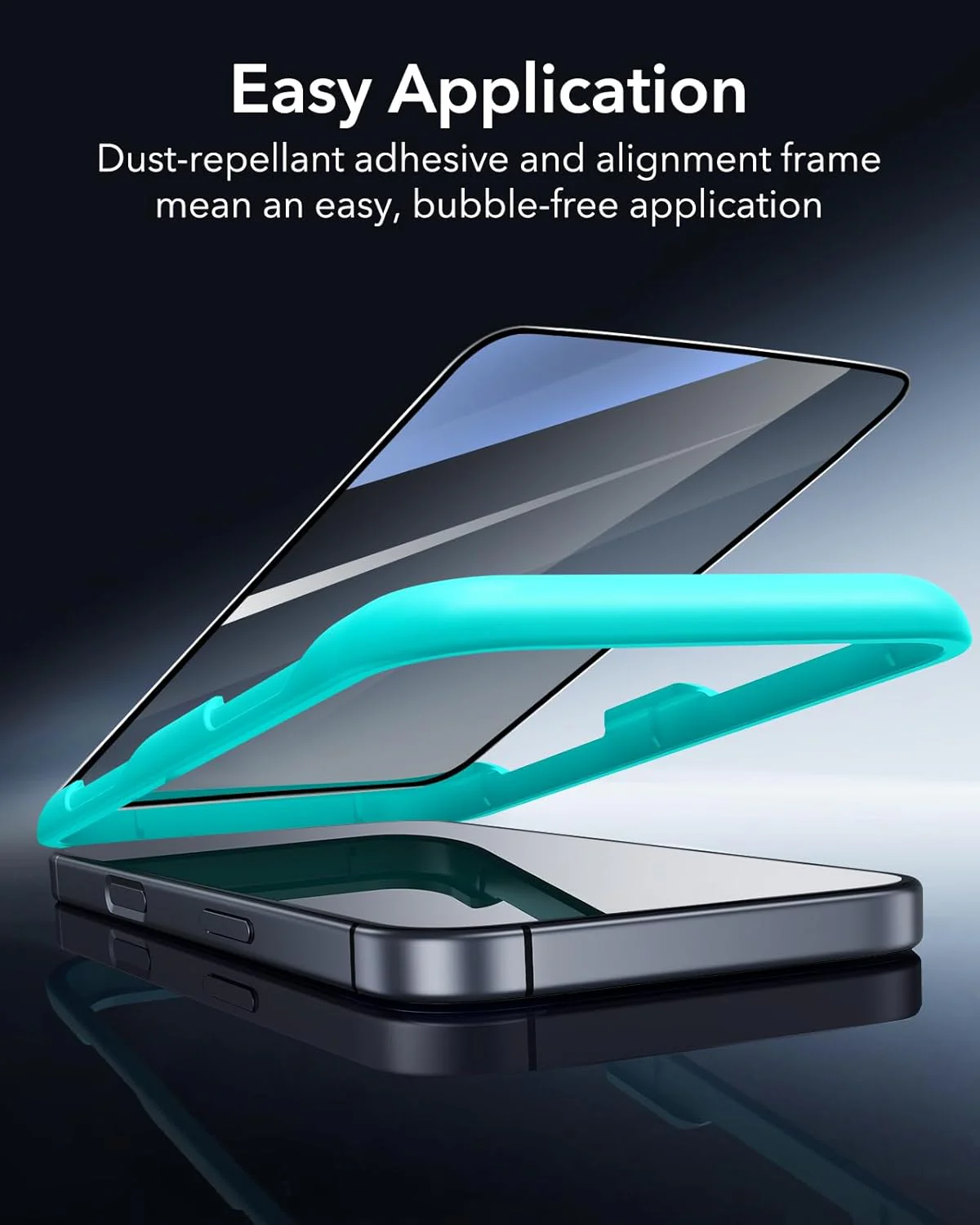ESR Screen Protectors for iPhone 17 Pro Max Privacy High Clarity 9H Hardness NEW - Image 4
