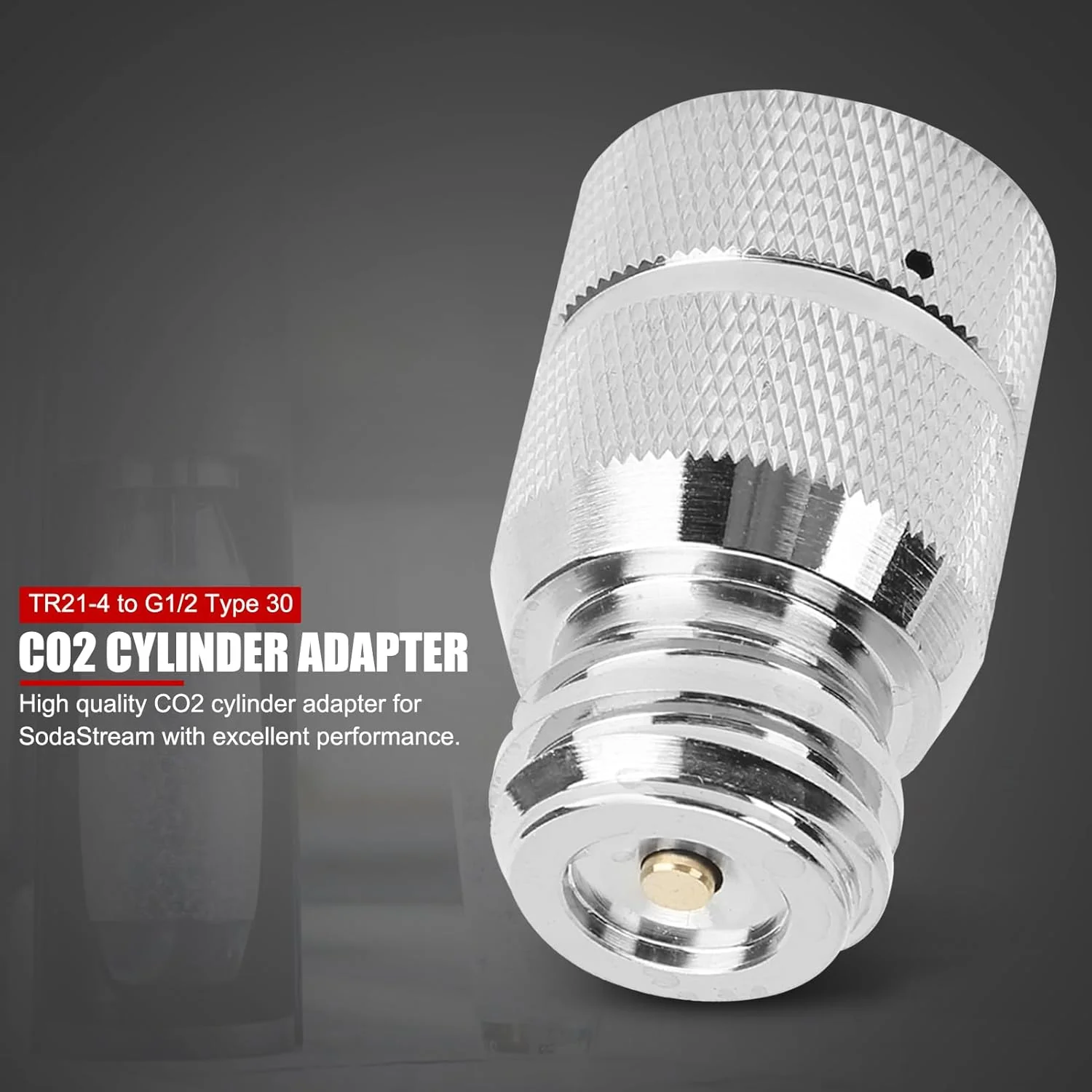 EVTSCAN CO2 Appliance Parts & Accessories Cylinder Adapter for SodaStream NEW - Image 2