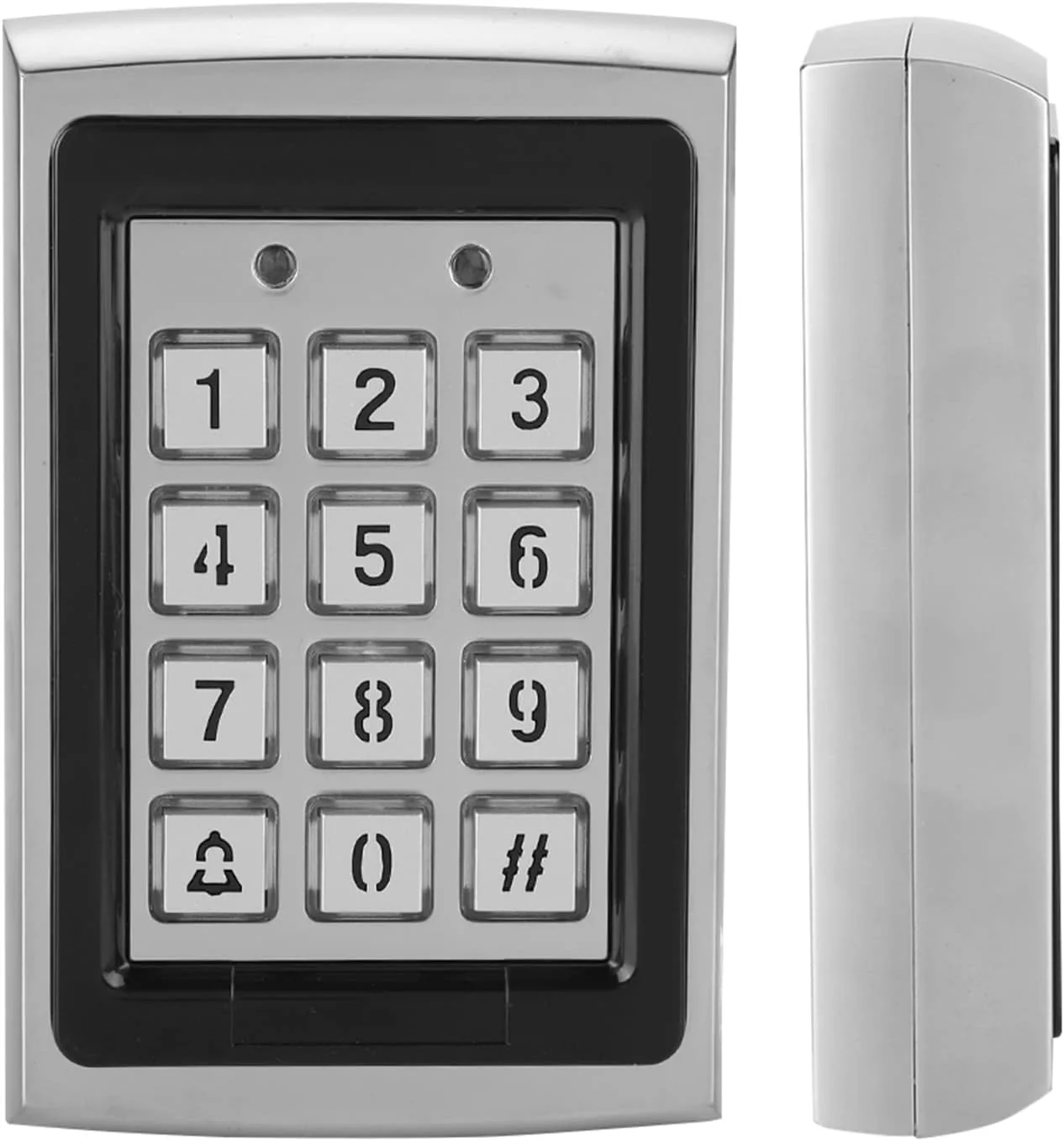ASHATA Keypad Dummy Cameras Door Access Control Card Reader Silver - Smart NEW - Image 8