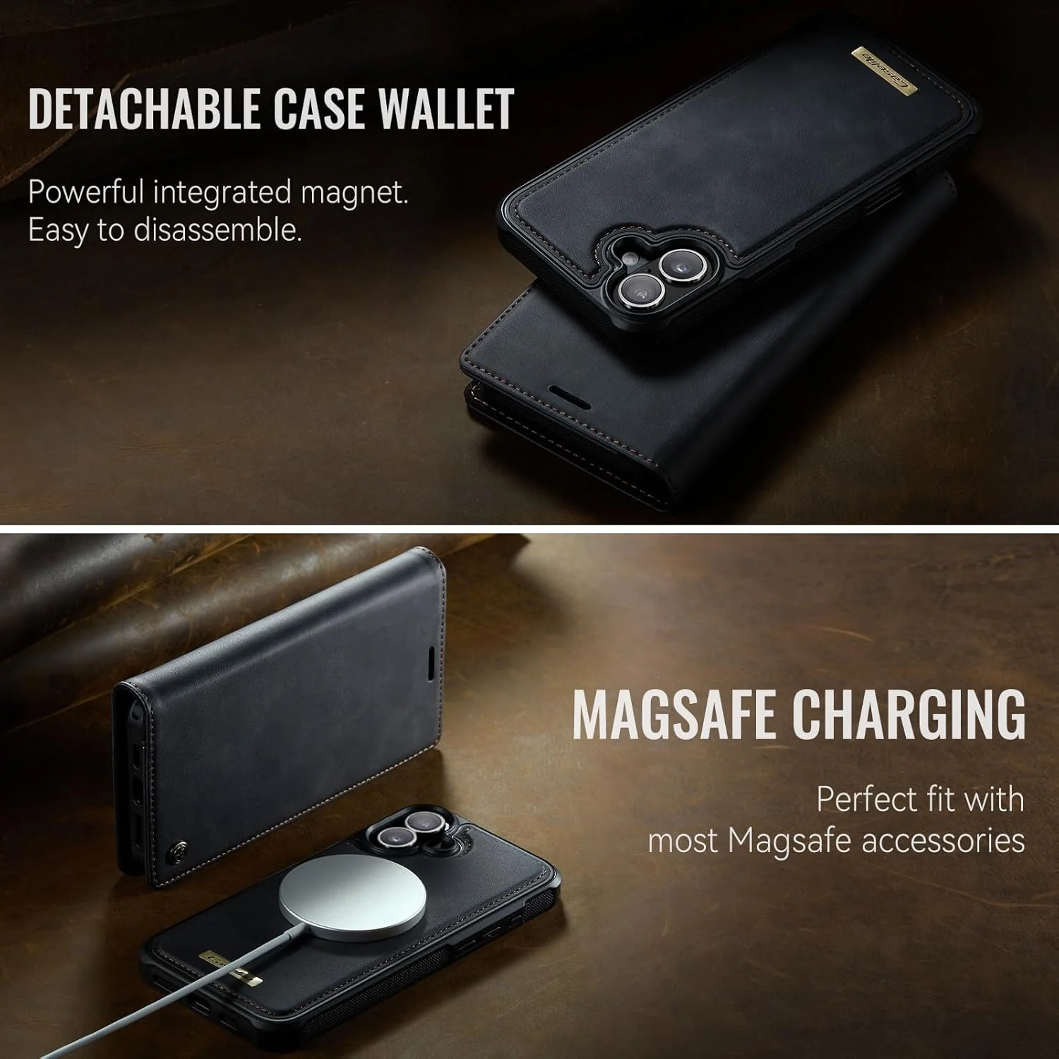 ELEPIK Removable Flip & Wallet Cases Magnetic Wallet Flip & Cases with Card NEW - Image 5