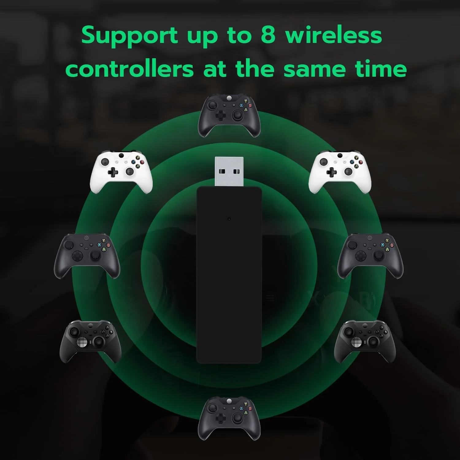 Mcbazel Wireless Wireless Audio Receivers & Adapters Adapter for Xbox One NEW - Image 4