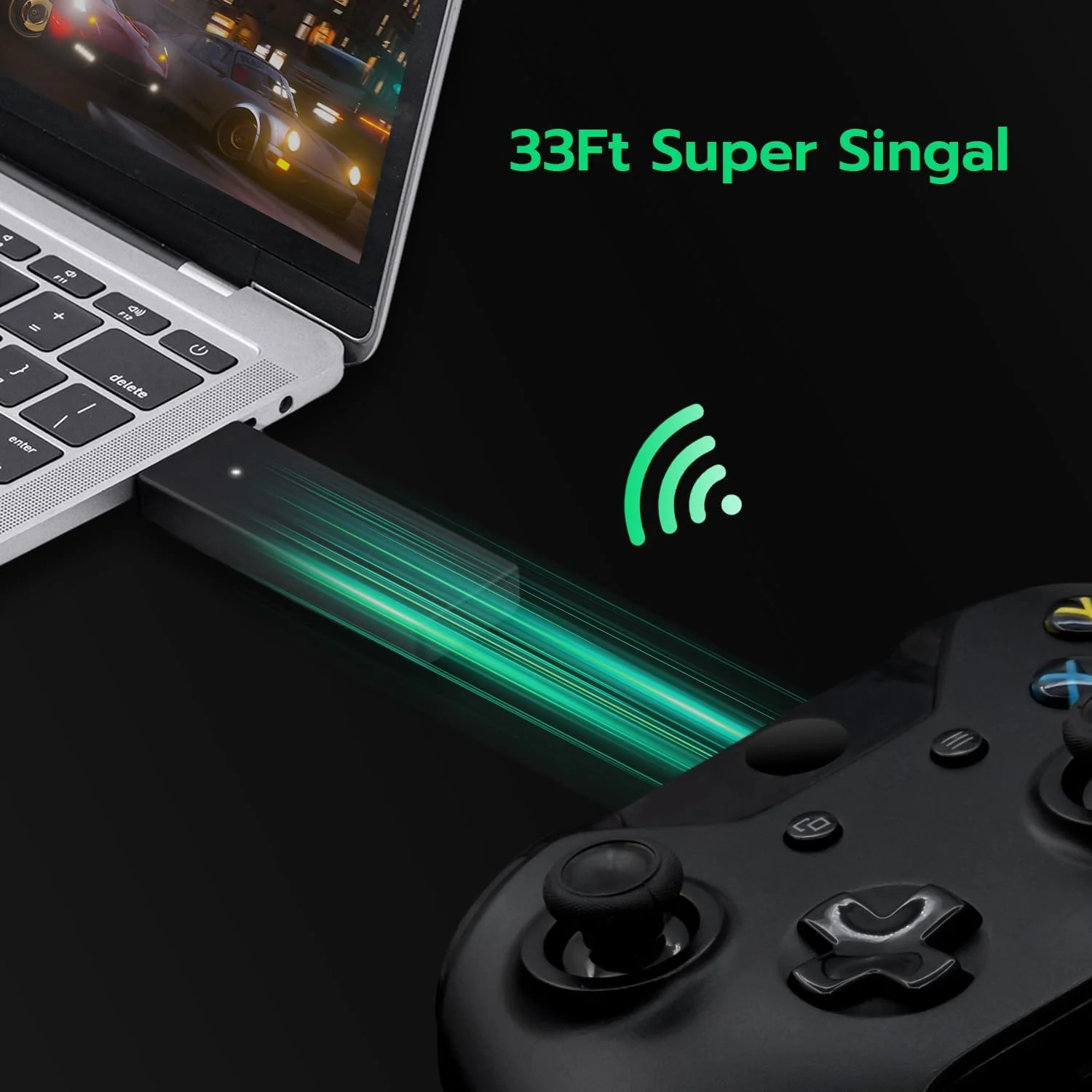 Mcbazel Wireless Wireless Audio Receivers & Adapters Adapter for Xbox One NEW - Image 6