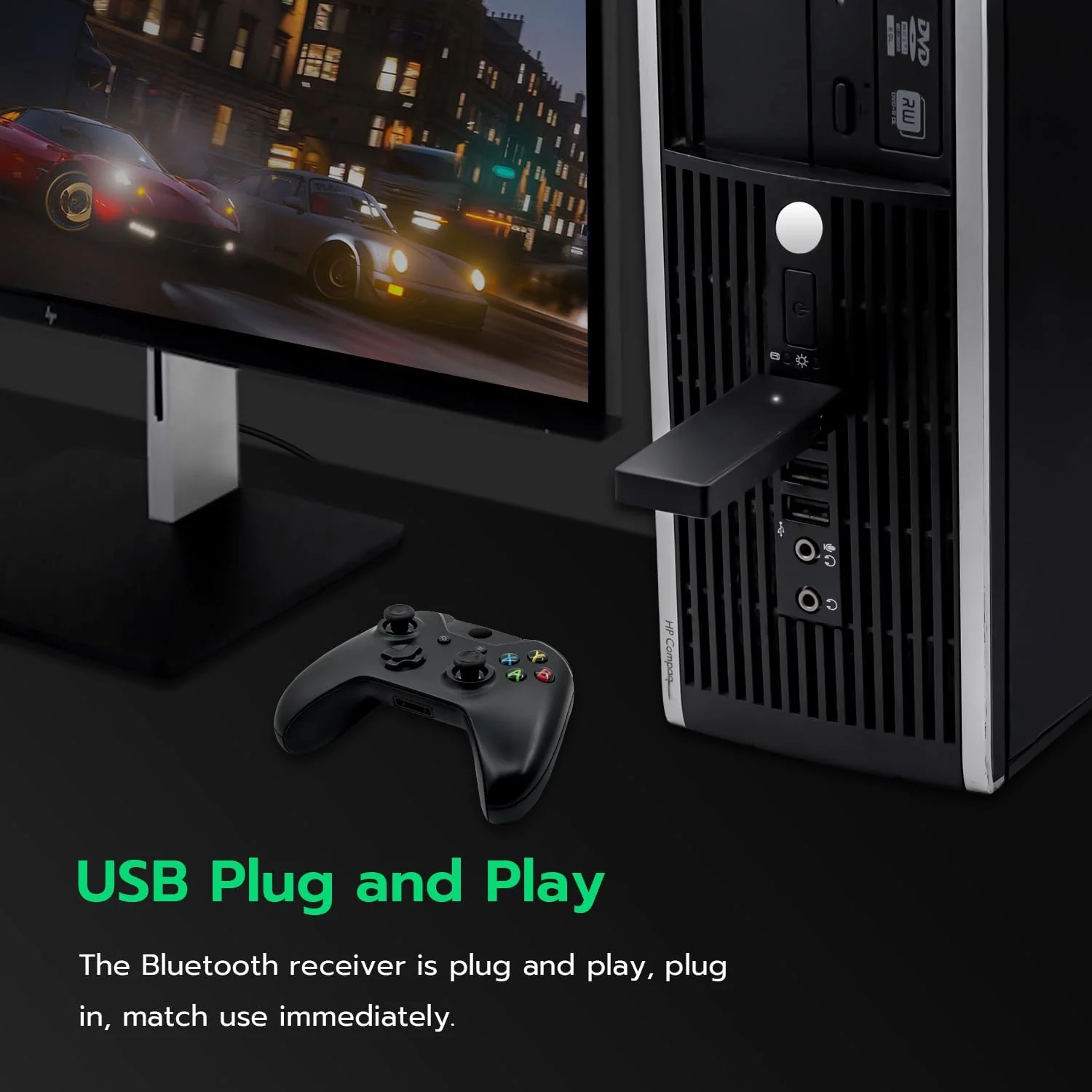 Mcbazel Wireless Wireless Audio Receivers & Adapters Adapter for Xbox One NEW - Image 8
