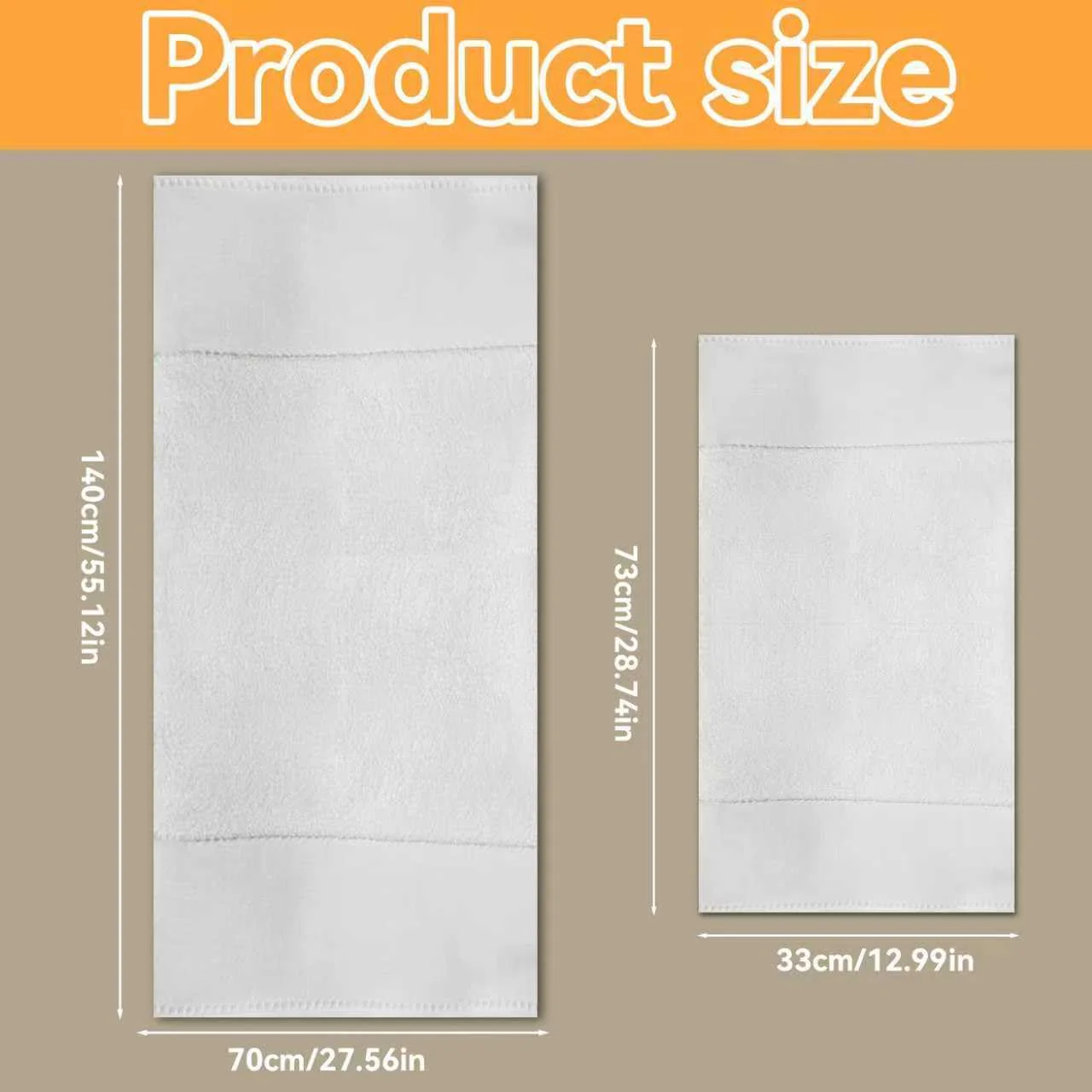 ZH CAHA Towel Set 4Pc Super Soft 450GSM Cotton Highly Absorbent Quick Drying NEW - Image 3