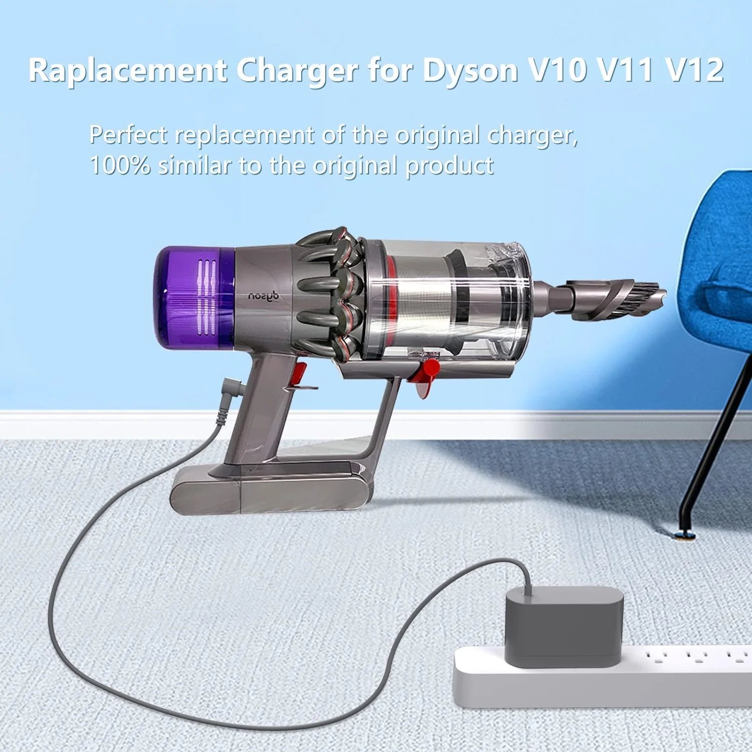 fohoa Replacement Replacement Parts Charger for Dyson V10 V11 Cordless NEW - Image 6