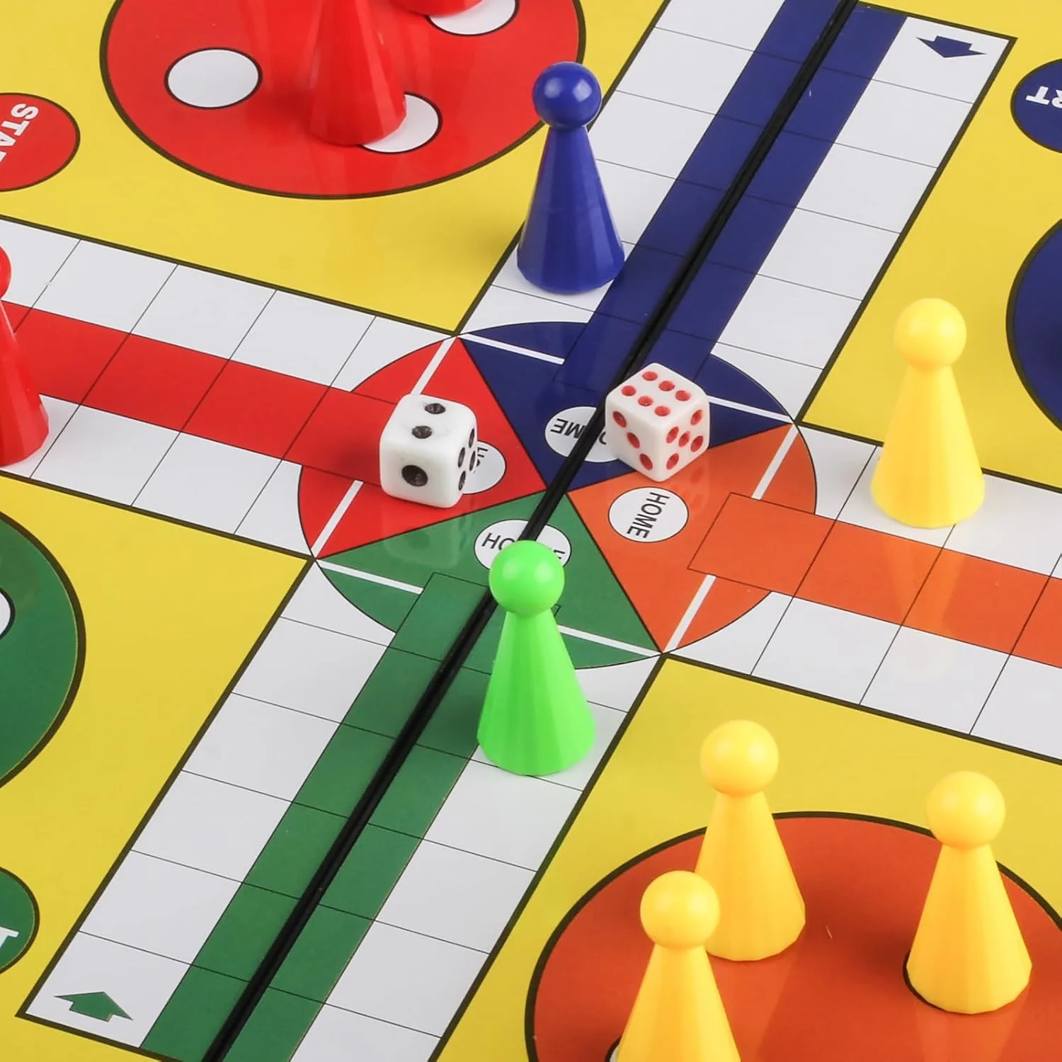 ZUNIPLEX Magnetic Board Games Foldable Flying Chess Dice Board Game for DEMO - Image 7