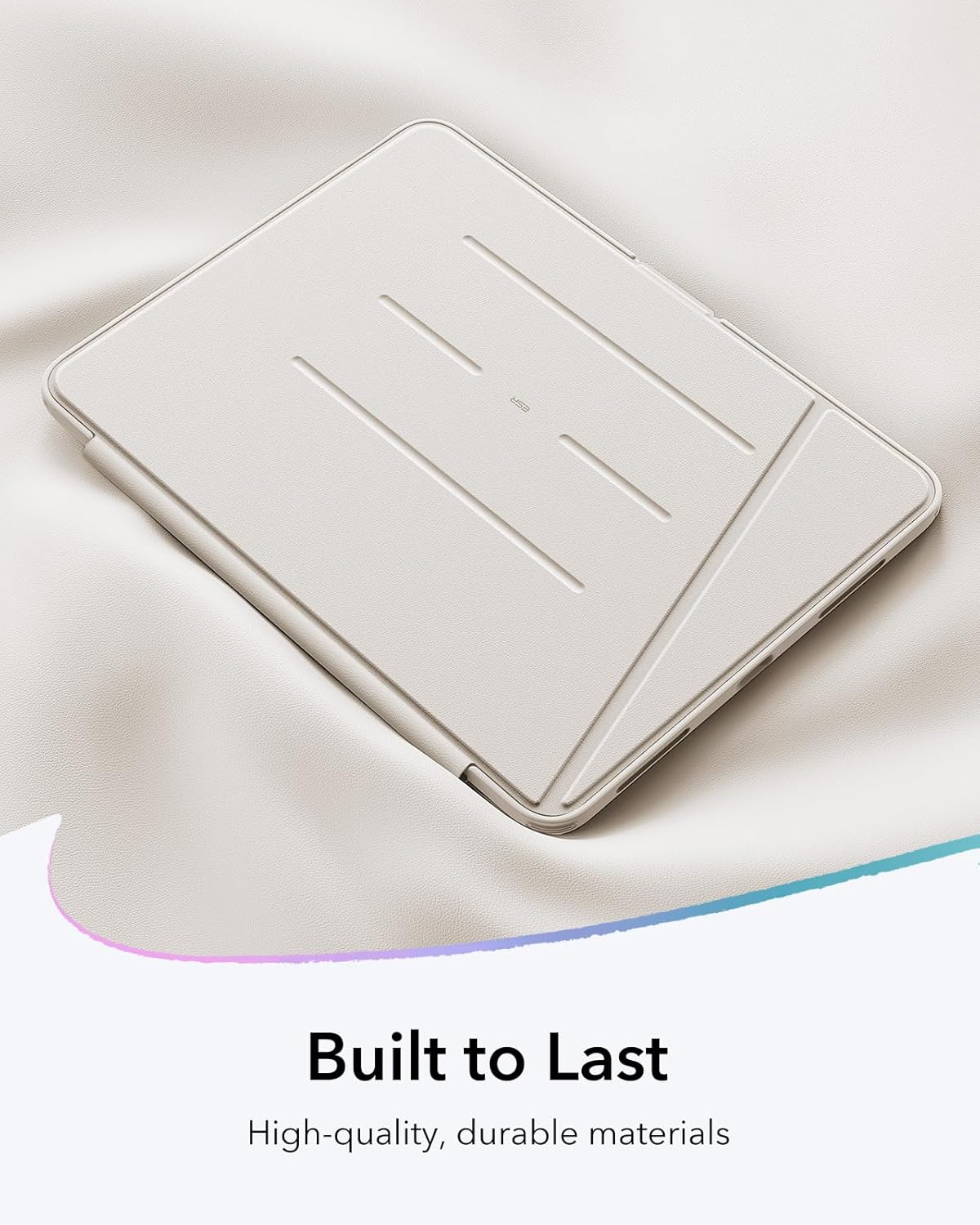 ESR Starlight iPad Air 11 Inch Protective Cases - Lightweight Slim Fit Beige NEW - Image 9