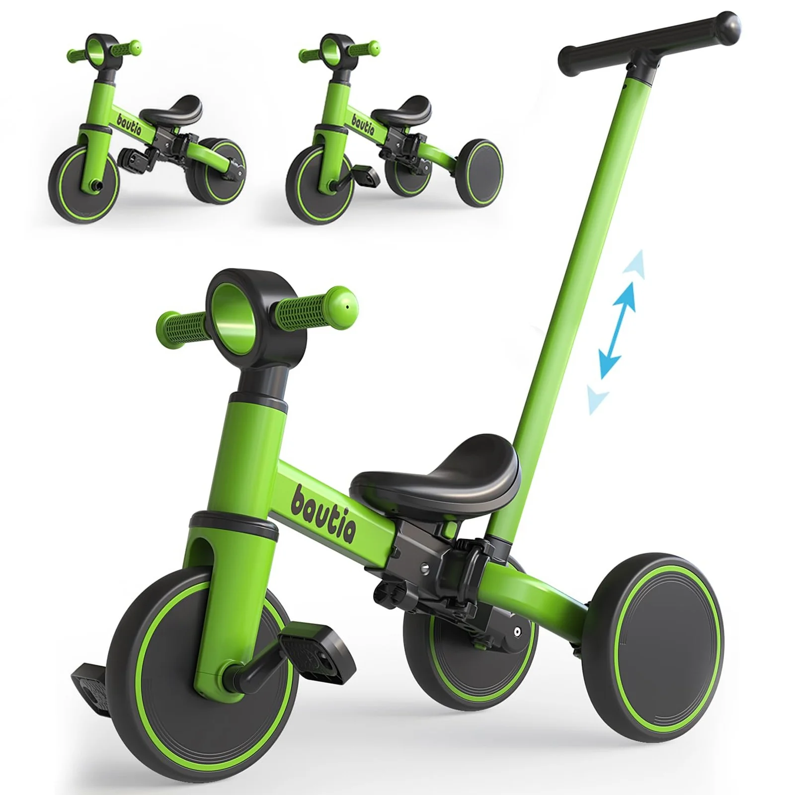 Bautia Tricycle Trikes & Bikes with Push Handle Toddlers Size 27x13x17 Size NEW