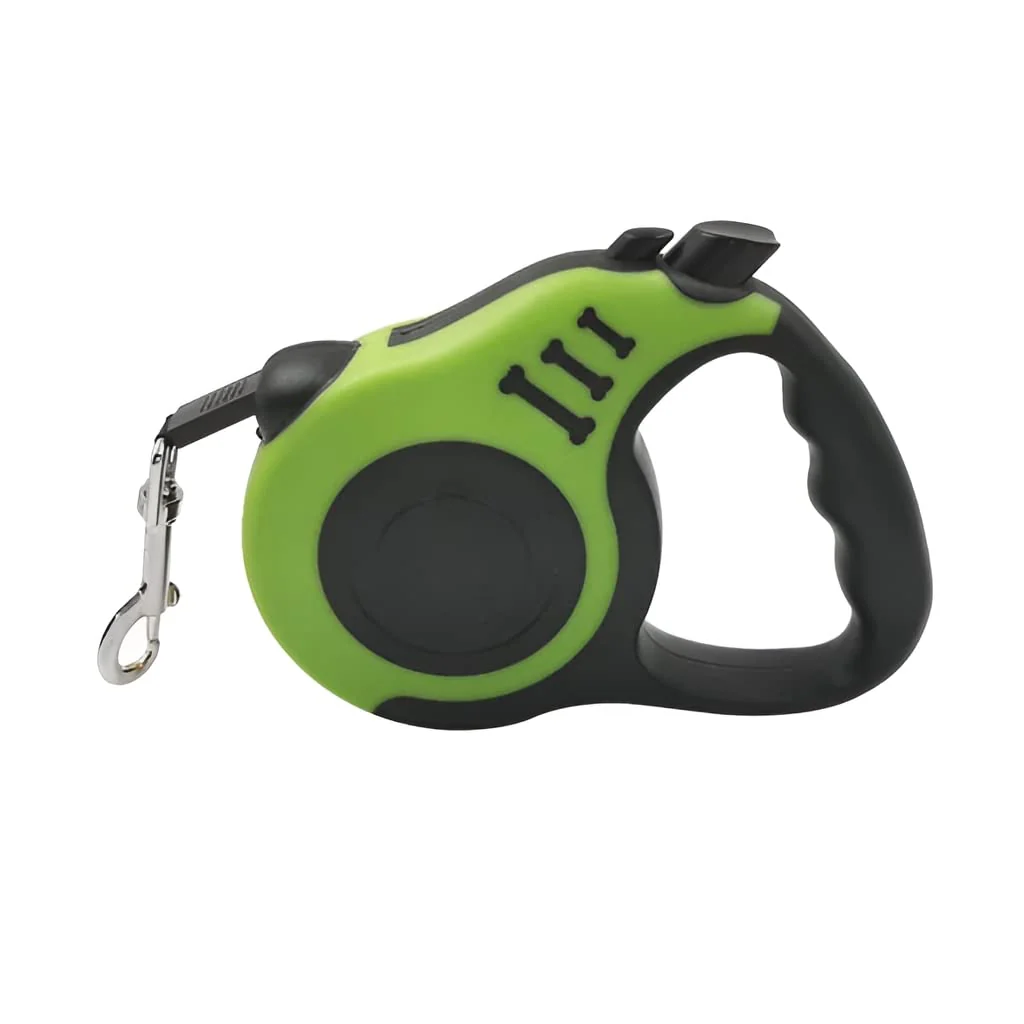5m Green Retractable Leads Retractable Dog Leash with Thermoplastic NEW - Image 3