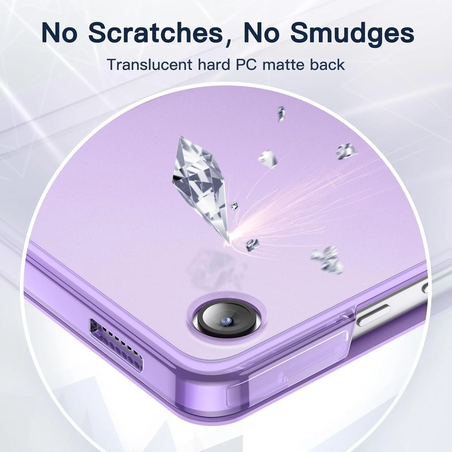 JETech Slim Tablet Cases Translucent Tablet Case for Samsung Galaxy Tab A11 NEW - Image 4