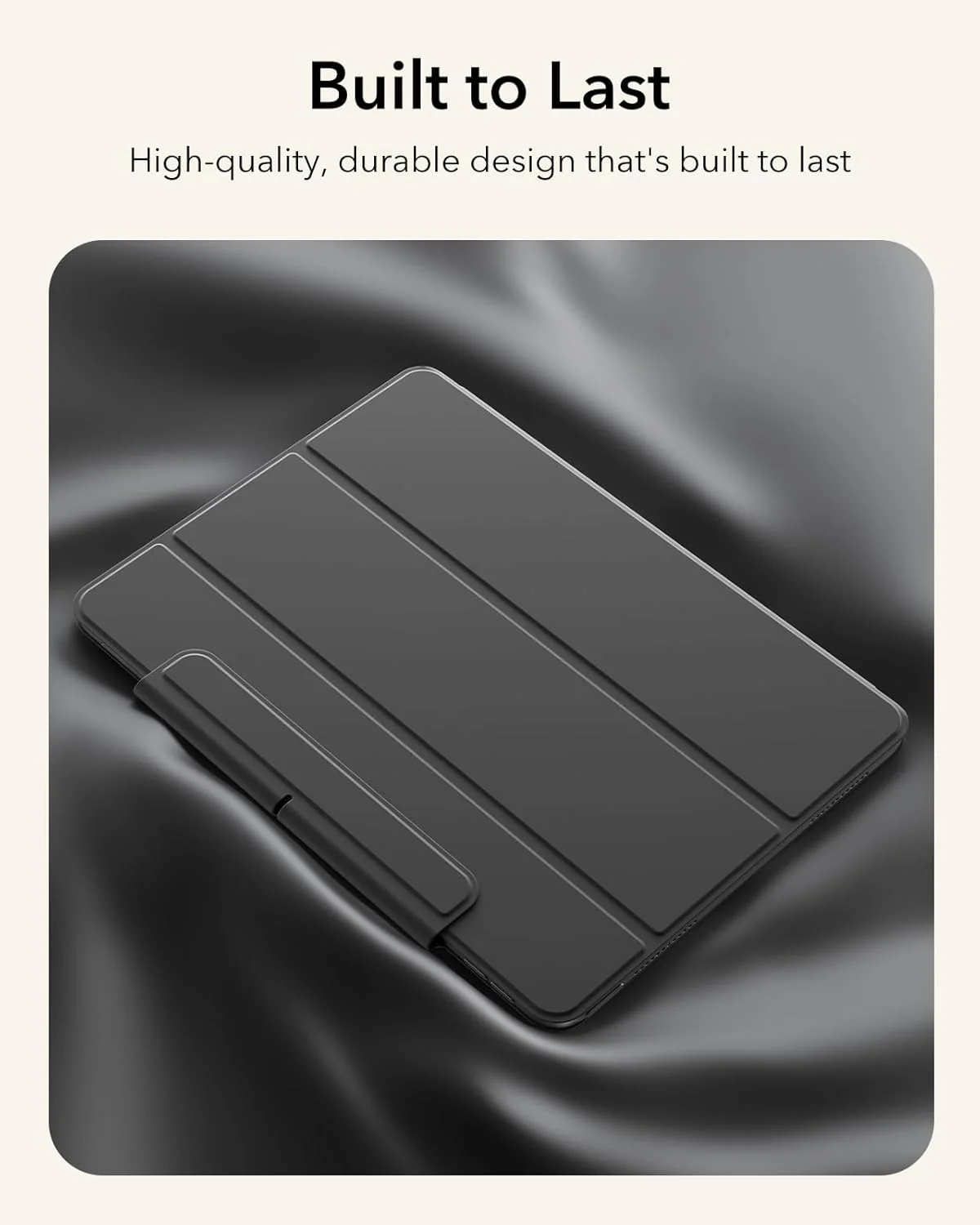 ESR Protective Tablet Cases for iPad Air 12.9-13 inch, Black Covers Size NEW - Image 7