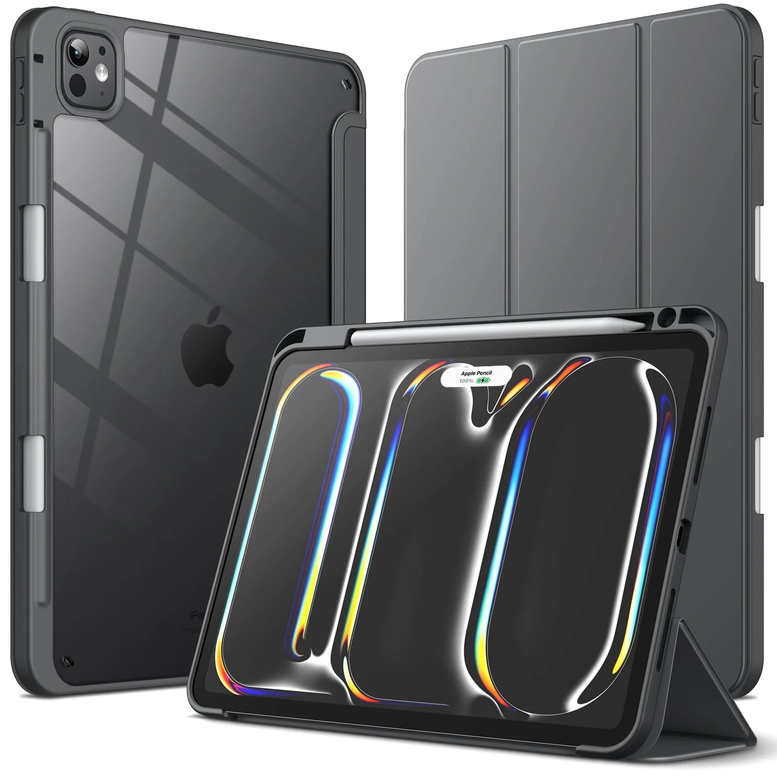 JETech Space Tablet Cases Gray Tablet Case for iPad Pro 11-Inch 5th & 6th NEW