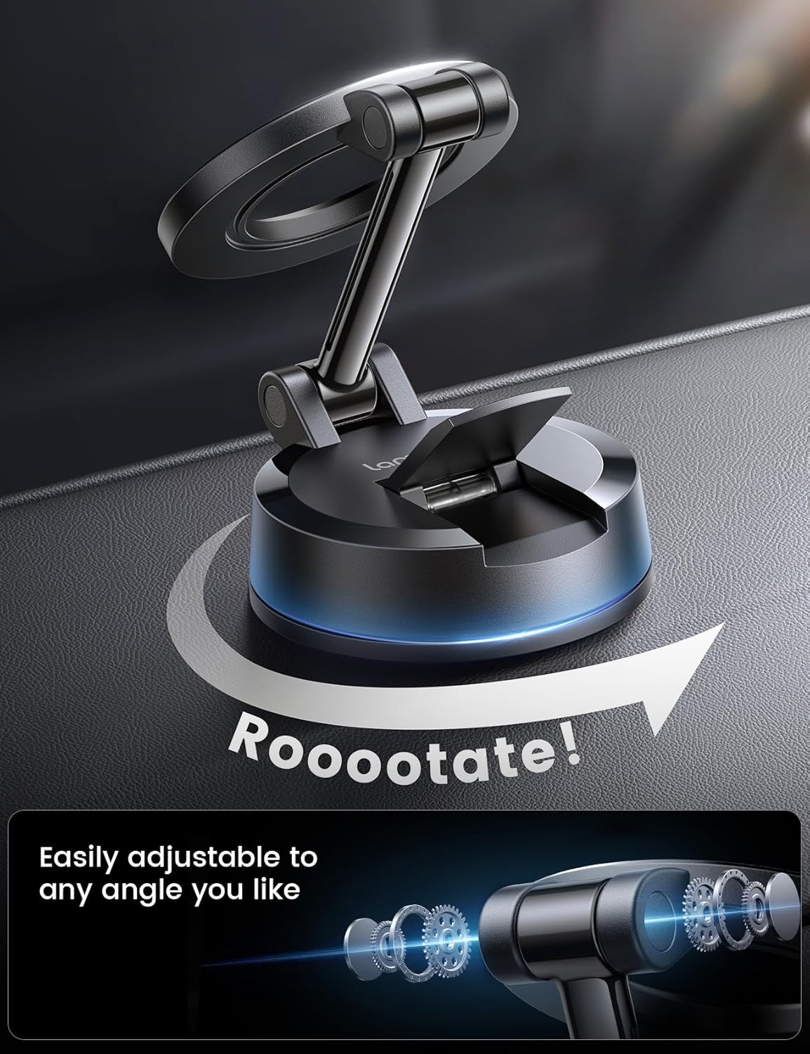 Lamicall Powerful Phone Cradles Magnetic Phone Cradle Holder 70LBS Suction NEW - Image 5