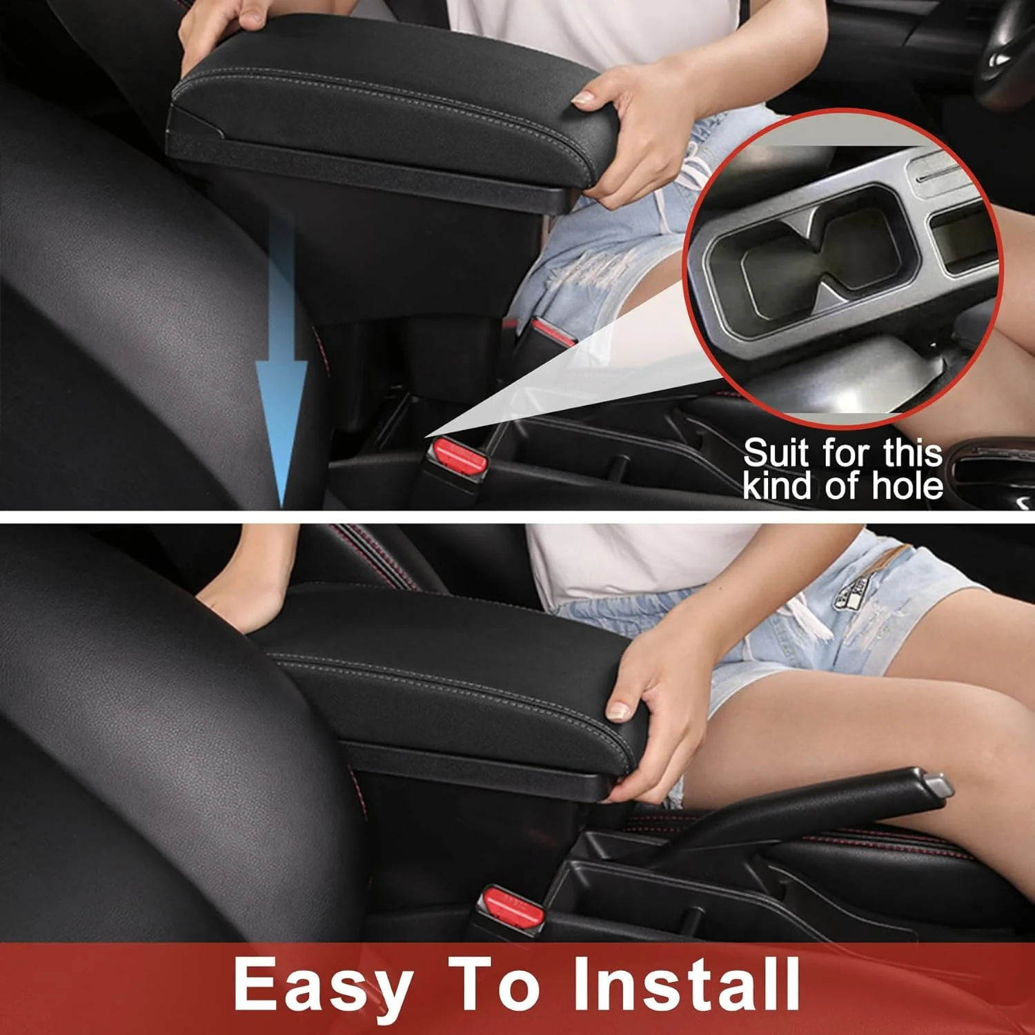 Adjustable Center Console Organizer Tray for Suzuki Jimny JB64W JB74W NEW - Image 2