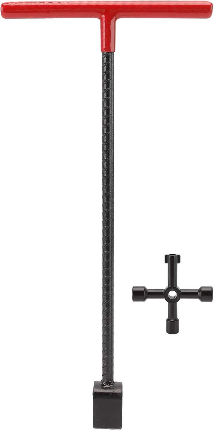 Water Shut Hand Tools Off Tool T Handle Meter Key Wrench for Plumbers DEMO - Image 6