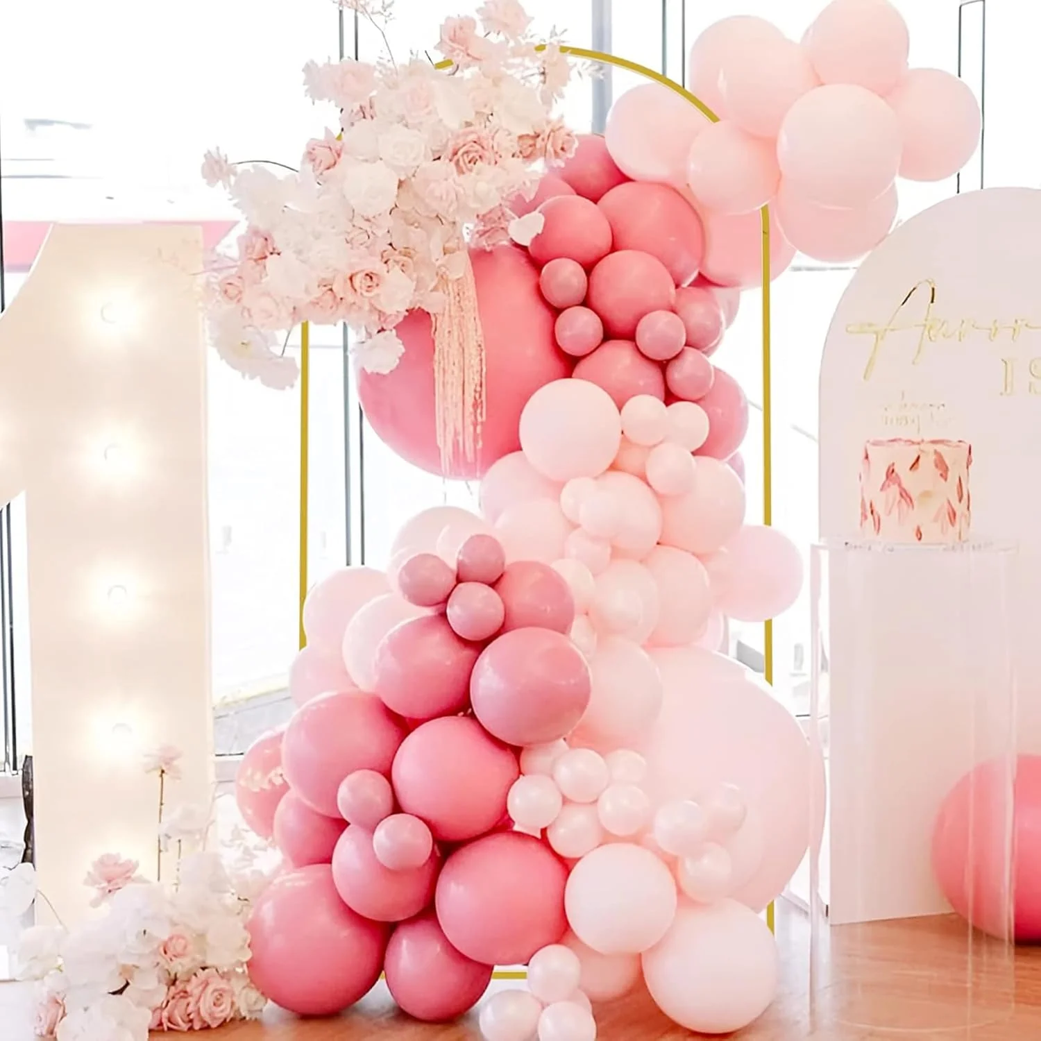 TangFee Wedding Photo Backgrounds Arch Backdrop Stand Metal Balloon Frame NEW - Image 5