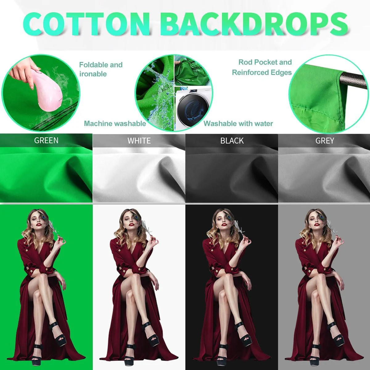 Bi-Color Dimmable Softbox Continuous Lighting Studio Kit 50x70cm/20"x28" DEMO - Image 2