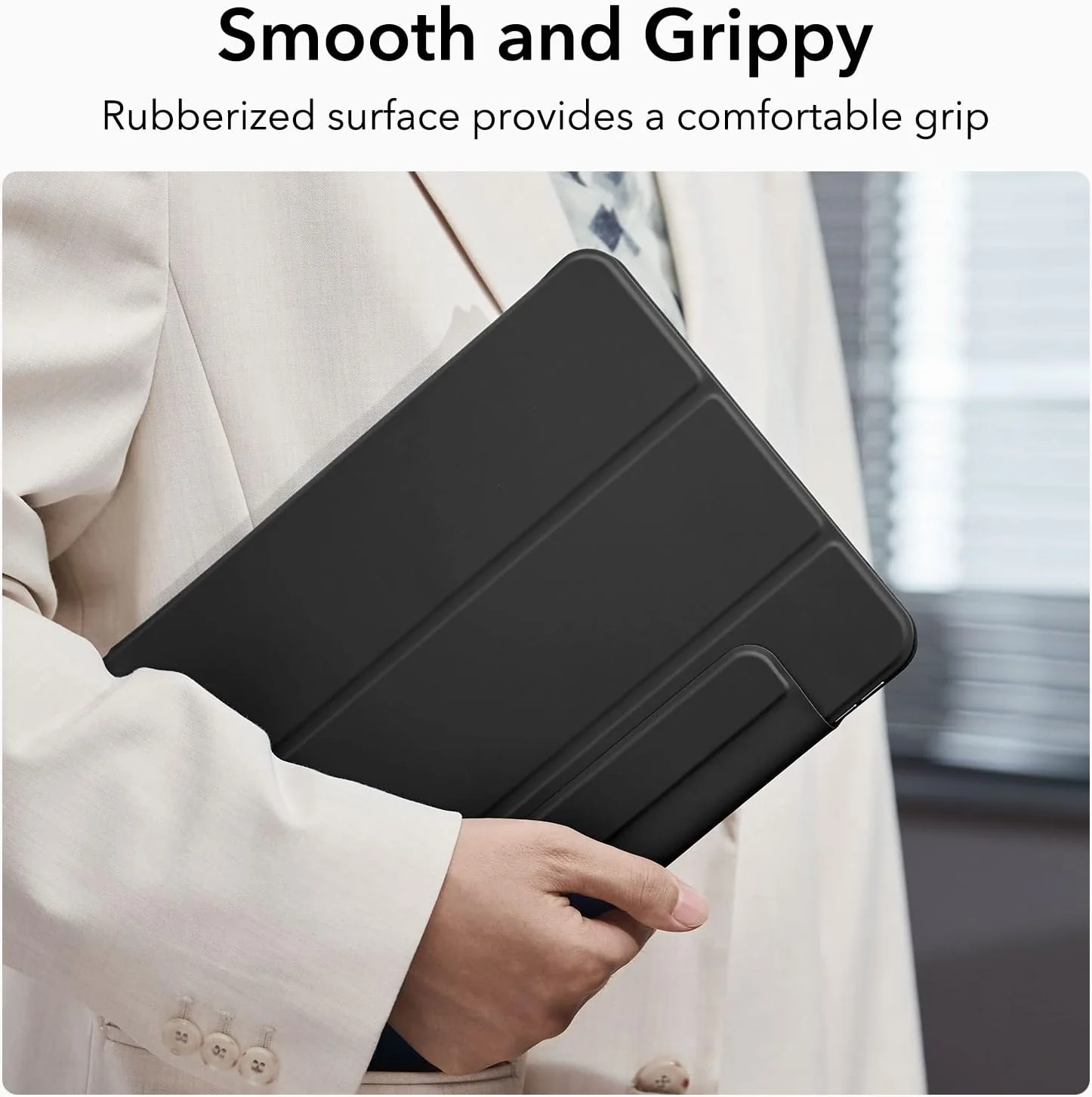 ESR Magnetic iPad Pro 11" Tablet Case Cover - Black Protective Folio Size NEW - Image 8