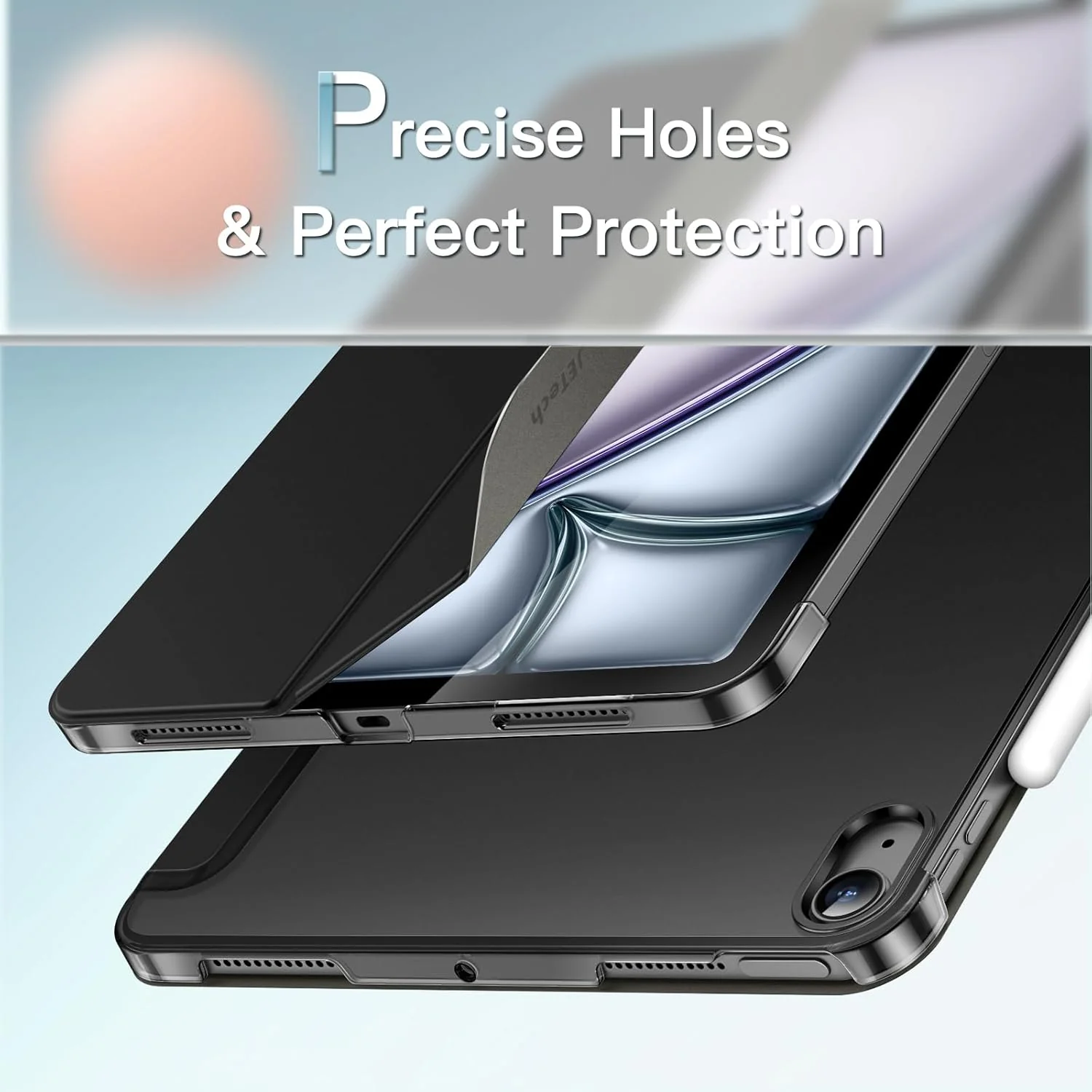 JETech Black Tablet Case for iPad Air 11-Inch 2026, 2025, 2024 Models NEW - Image 3