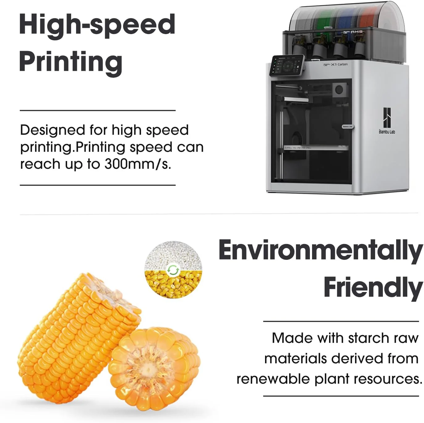 eSUN Cold White PLA 3D Printer Filament, 1.75mm, 2 Spools x 1kg Each NEW - Image 5