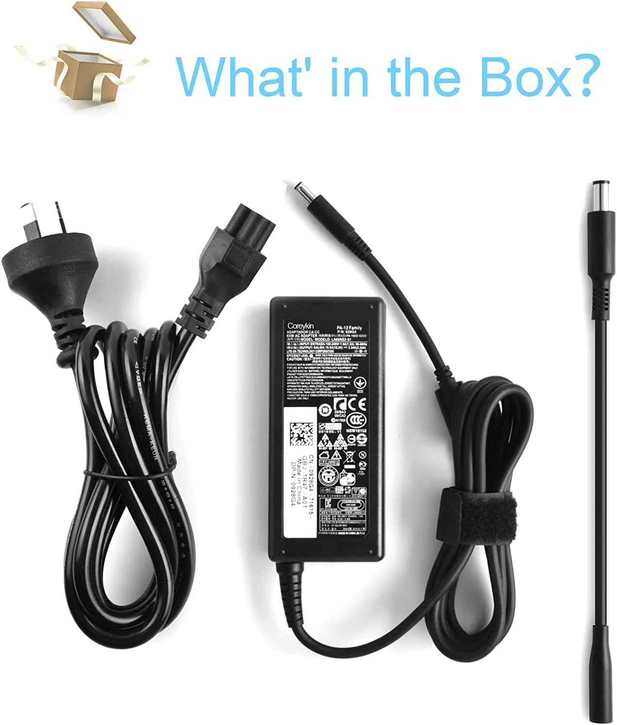 65W Laptop Charger AC Adapter Power Supply for Dell Laptops DEMO - Image 7