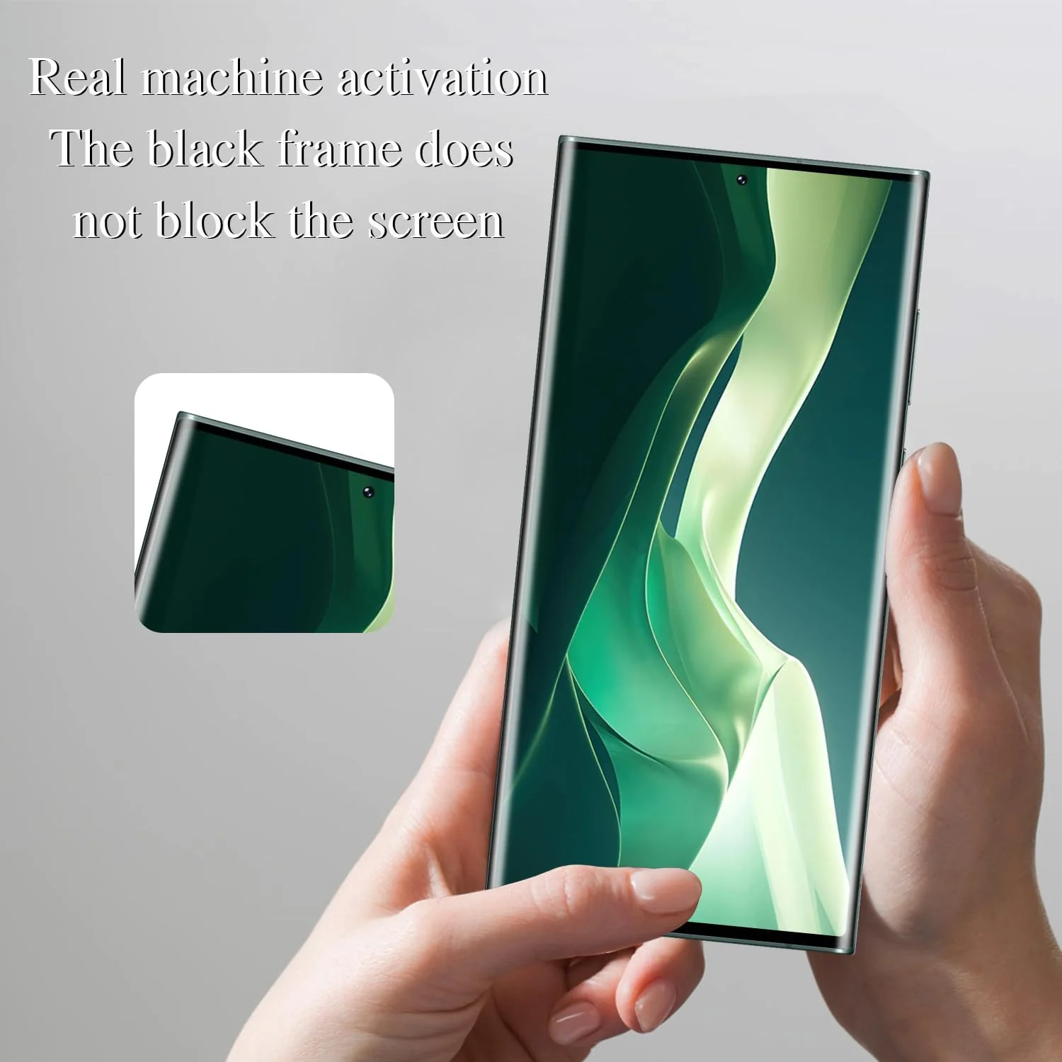 Pokolan Tempered Glass Screen Protector for Samsung Galaxy S22 Ultra 5G DEMO - Image 3