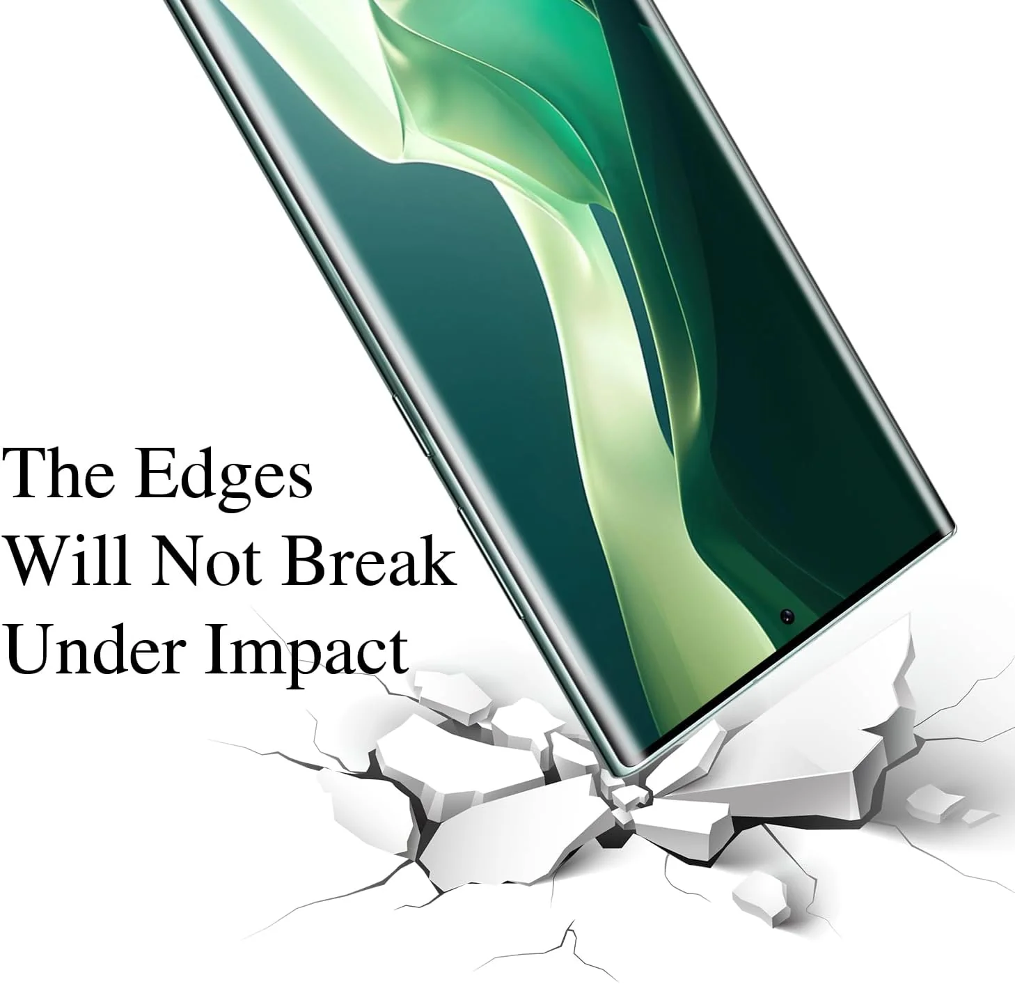 Pokolan Tempered Glass Screen Protector for Samsung Galaxy S22 Ultra 5G DEMO - Image 4