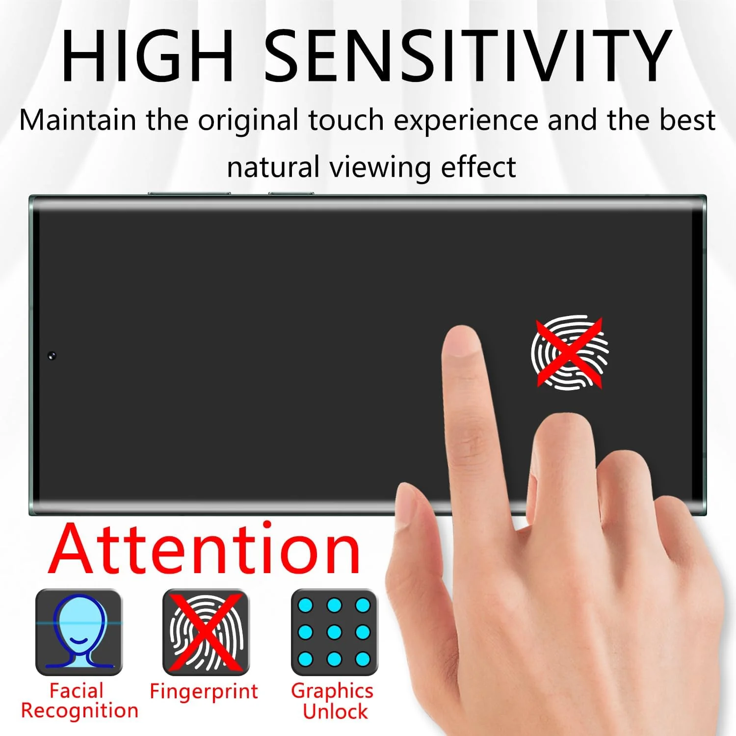 Pokolan Tempered Glass Screen Protector for Samsung Galaxy S22 Ultra 5G DEMO - Image 5