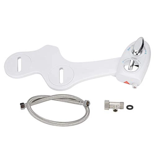 Adjustable Bidet Toilet Attachment with Dual Nozzle and Water Pressure NEW